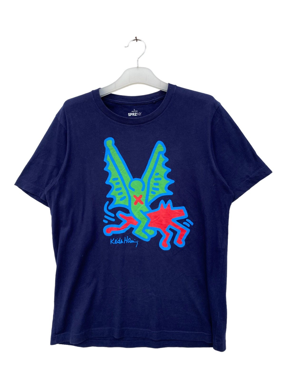 Keith Haring Uniqlo X Keith Haring Big Logo Tees Size US L / EU 52-54 / 3 - 1 Thumbnail