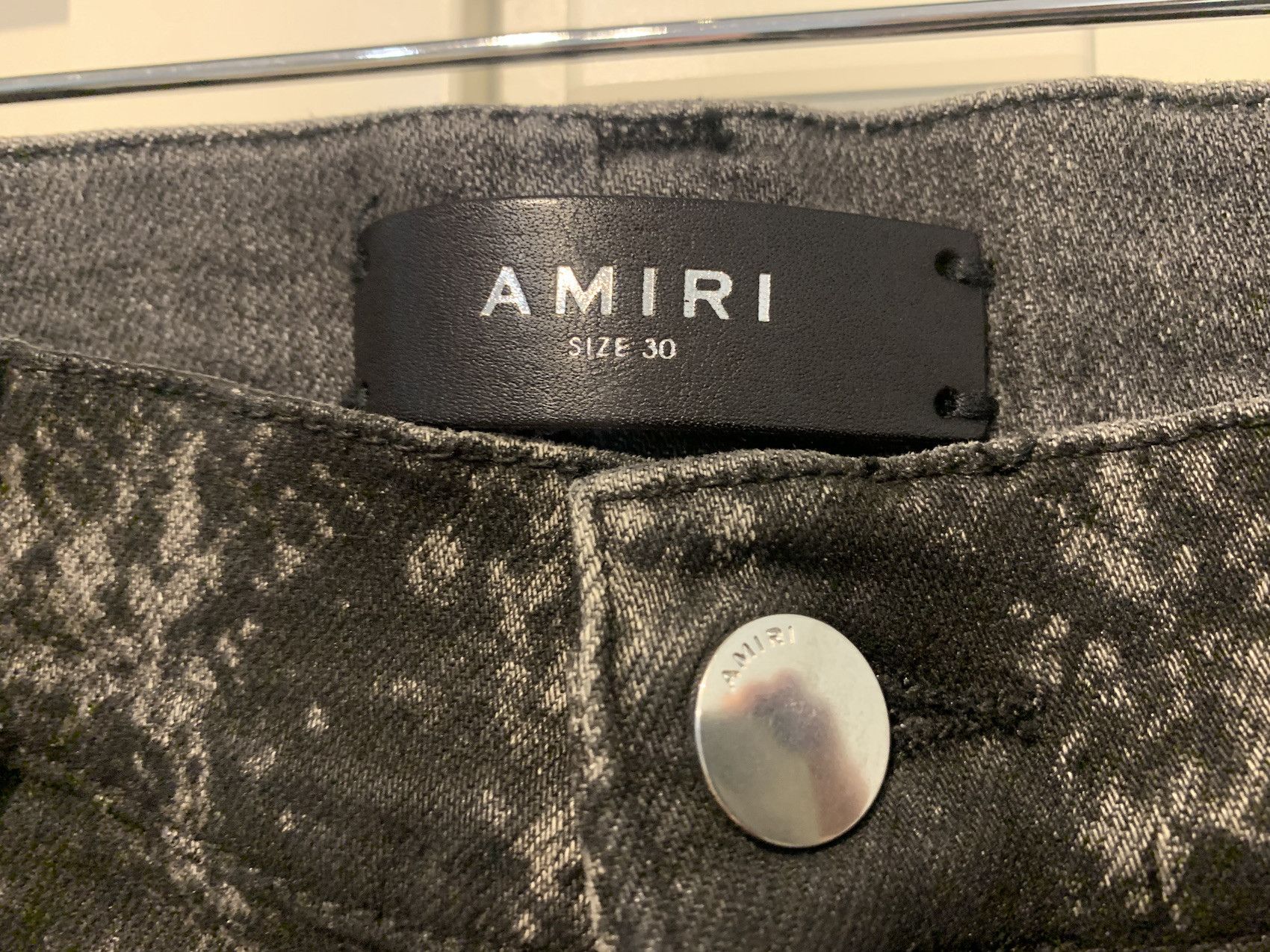 Amiri FW'19 Jean Distressed Snake Print Size US 30 / EU 46 - 3 Thumbnail