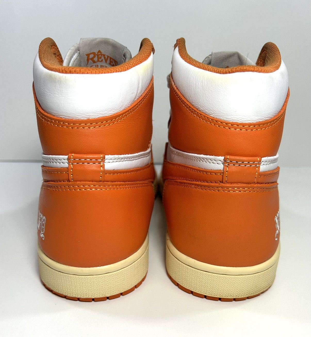 Reves Paris Reves Paris x Air Kiy ‘85 Hi NY Orange/White Shoes Size: 9.5 Size US 9.5 / EU 42-43 - 5 Thumbnail