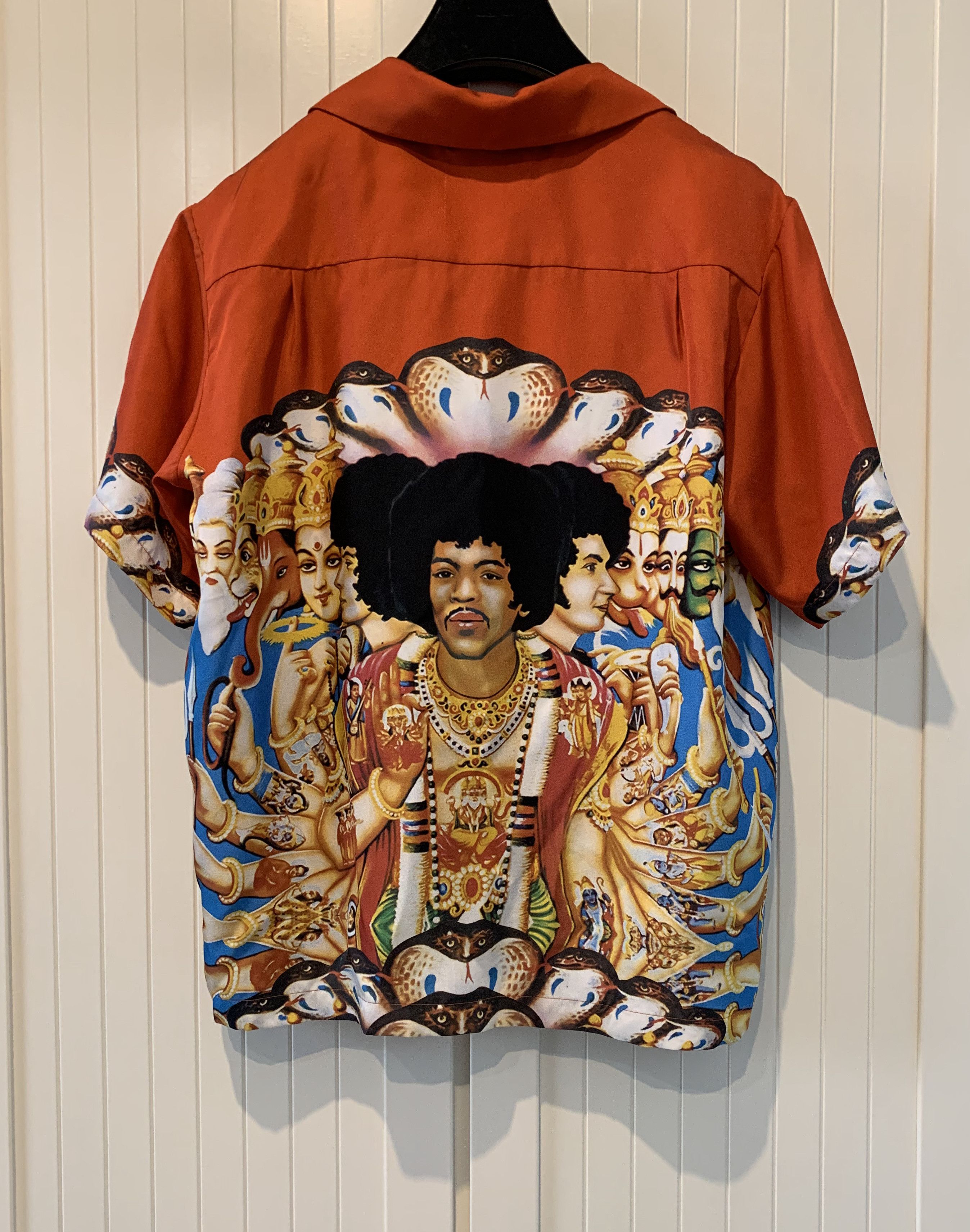 Amiri SS'20 Shirt Silk HENDRIX Print Size US M / EU 48-50 / 2 - 2 Thumbnail