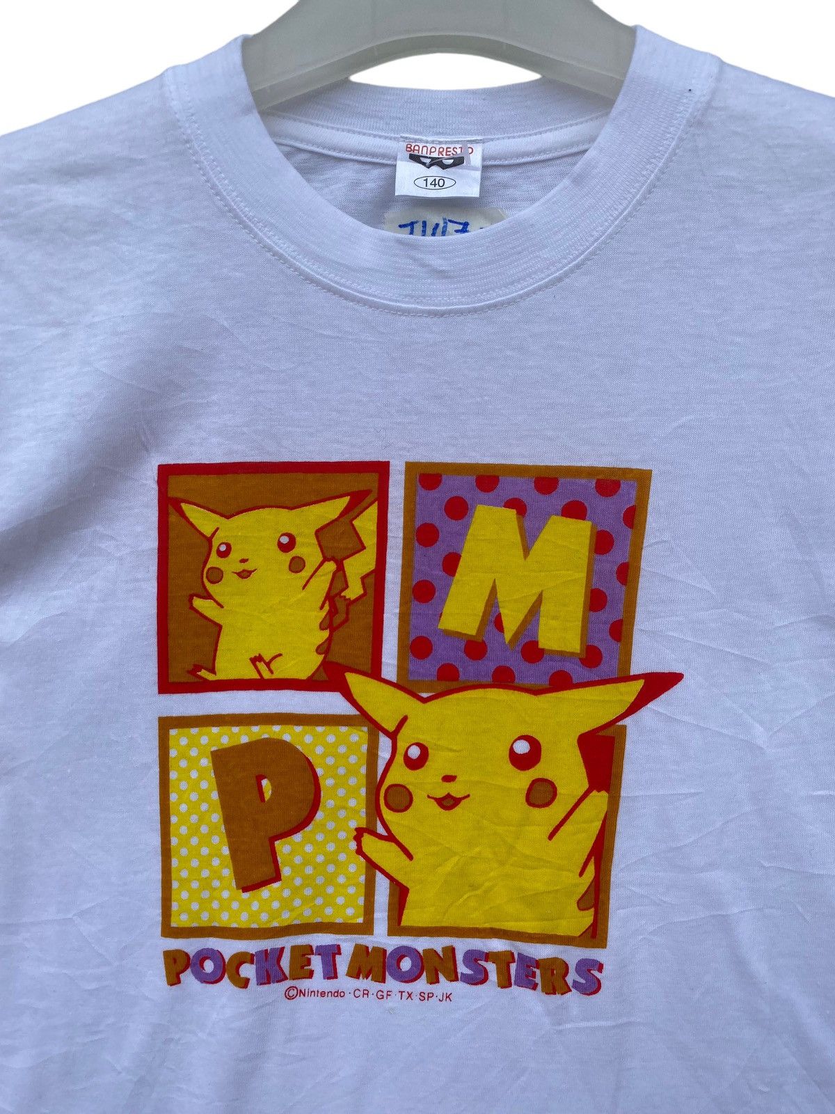 Cartoon Network Vintage Pikachu Pokemon Tees For Kids Size US XS / EU 42 / 0 - 5 Thumbnail