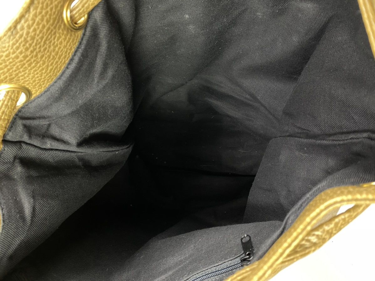 Vintage 🔥LASTDROP🔥 Picard Bucket Hand Bag Coffee Milk Faux Leather Size ONE SIZE - 7 Thumbnail