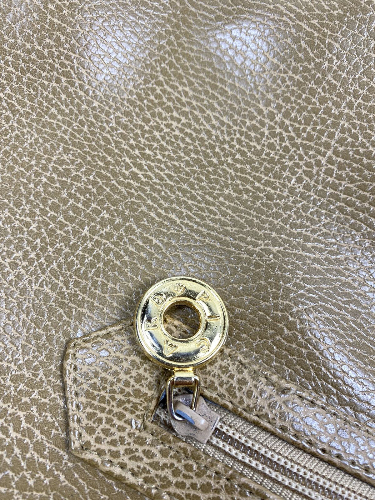 Vintage 🔥LASTDROP🔥 Picard Bucket Hand Bag Coffee Milk Faux Leather Size ONE SIZE - 3 Thumbnail