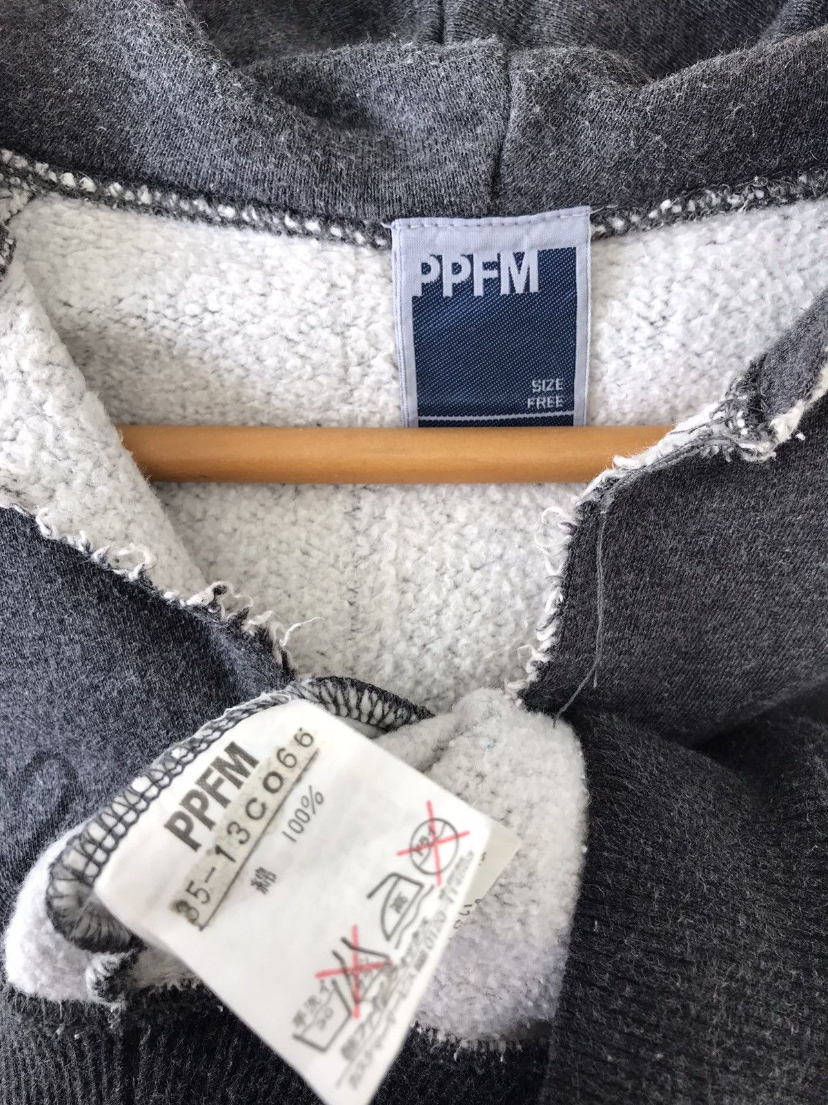 20471120 × Beauty Beast × PPFM 90s PPFM Skull Hoodie Size US L / EU 52-54 / 3 - 12 Thumbnail
