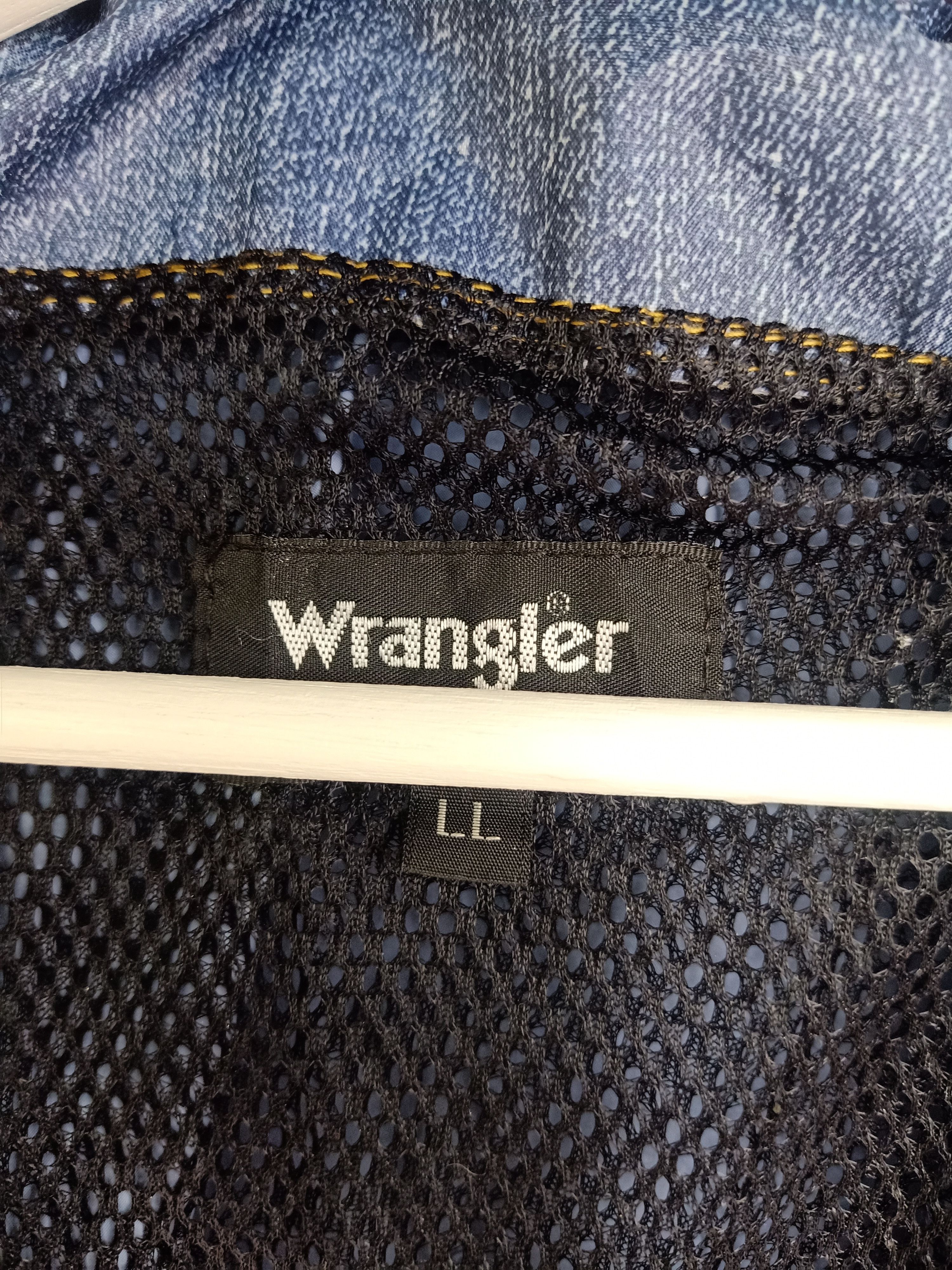 Vintage × Wrangler Wrangler Waterproof Button UP Jacket Size US XL / EU 56 / 4 - 7 Thumbnail
