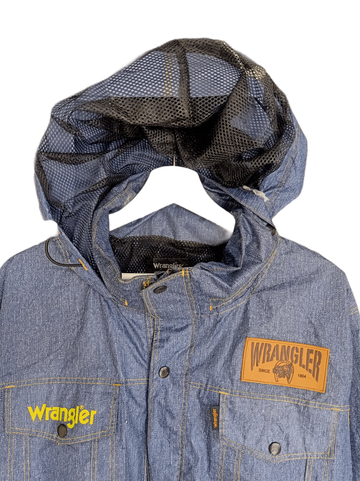 Vintage × Wrangler Wrangler Waterproof Button UP Jacket Size US XL / EU 56 / 4 - 2 Thumbnail