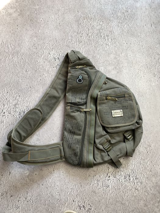 Diesel Diesel sling bag Vintage Y2K sling cargo bag multi pocket Grailed