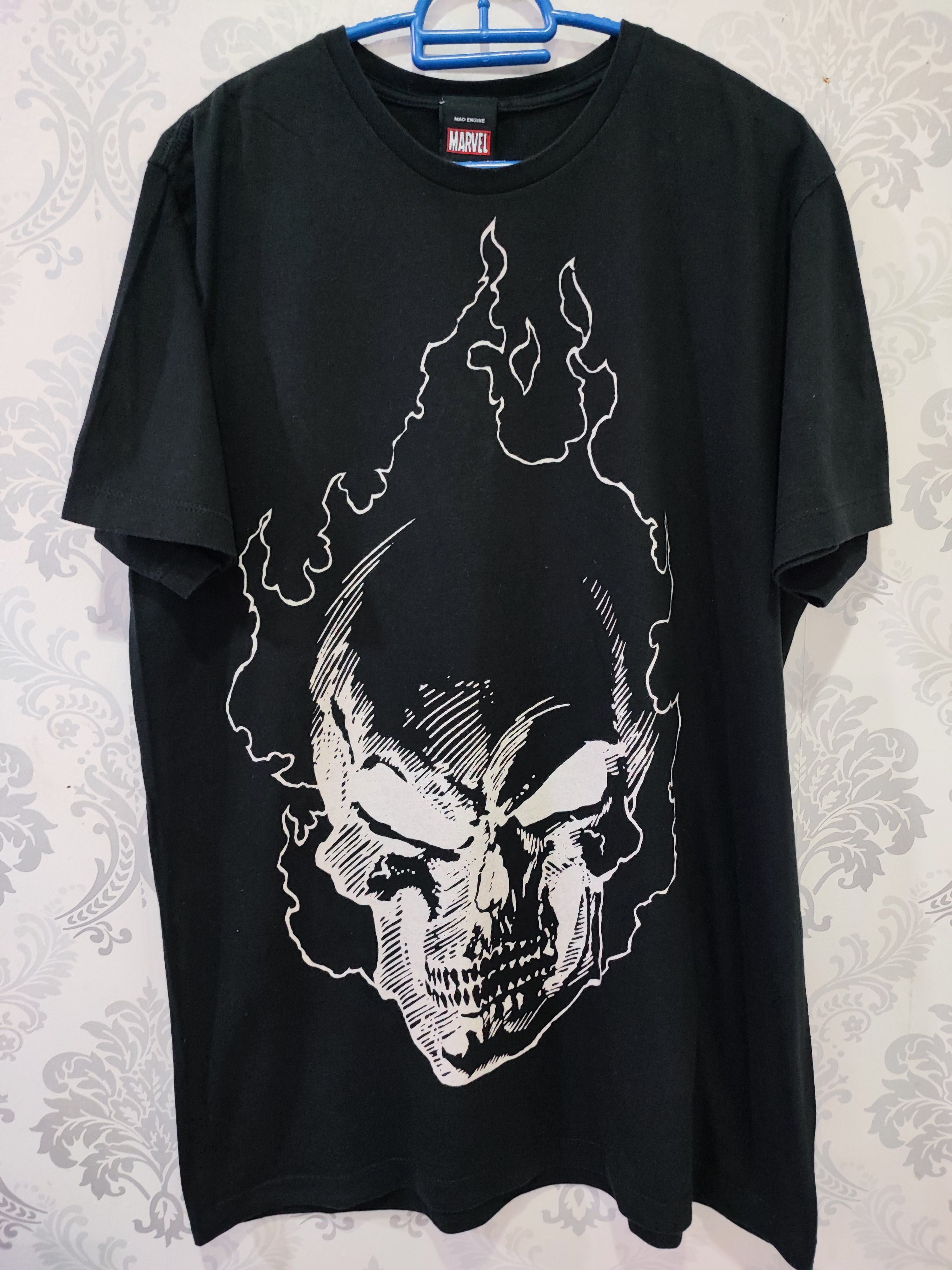 Vintage Vintage Y2K Marvel Ghost Rider T-Shirt Size US L / EU 52-54 / 3 - 1 Thumbnail