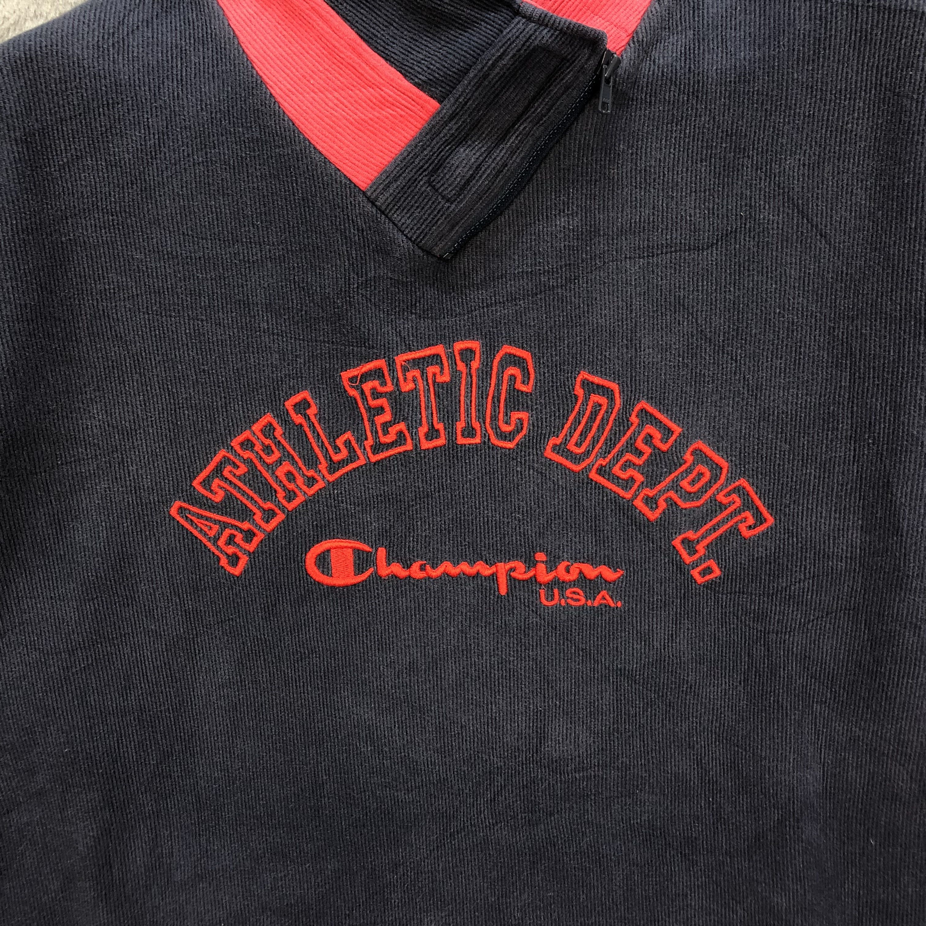 Champion CHAMPION EMBROIDERY LOGO COLORBLOCK SWEATER #6425-66 Size US M / EU 48-50 / 2 - 3 Thumbnail