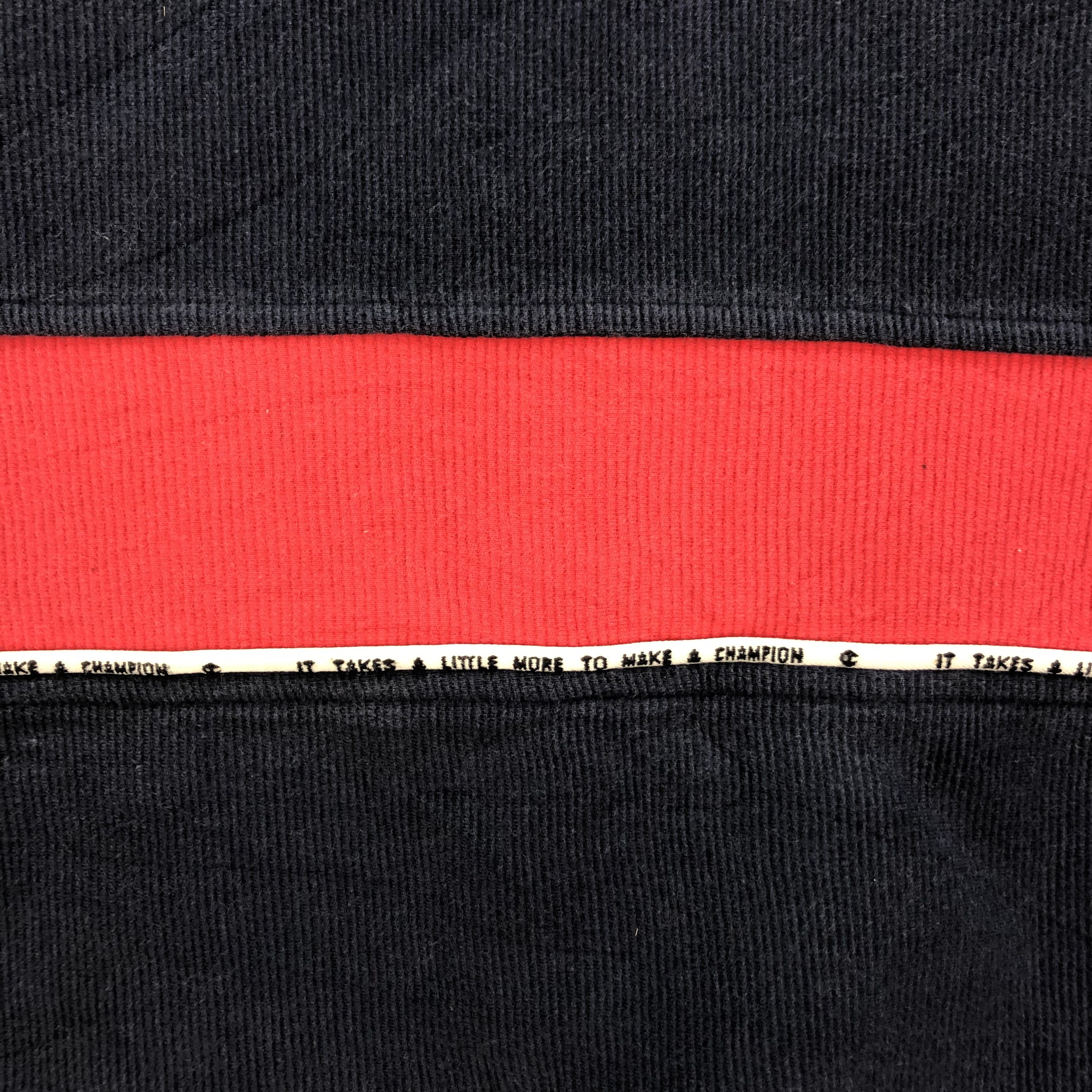 Champion CHAMPION EMBROIDERY LOGO COLORBLOCK SWEATER #6425-66 Size US M / EU 48-50 / 2 - 6 Thumbnail