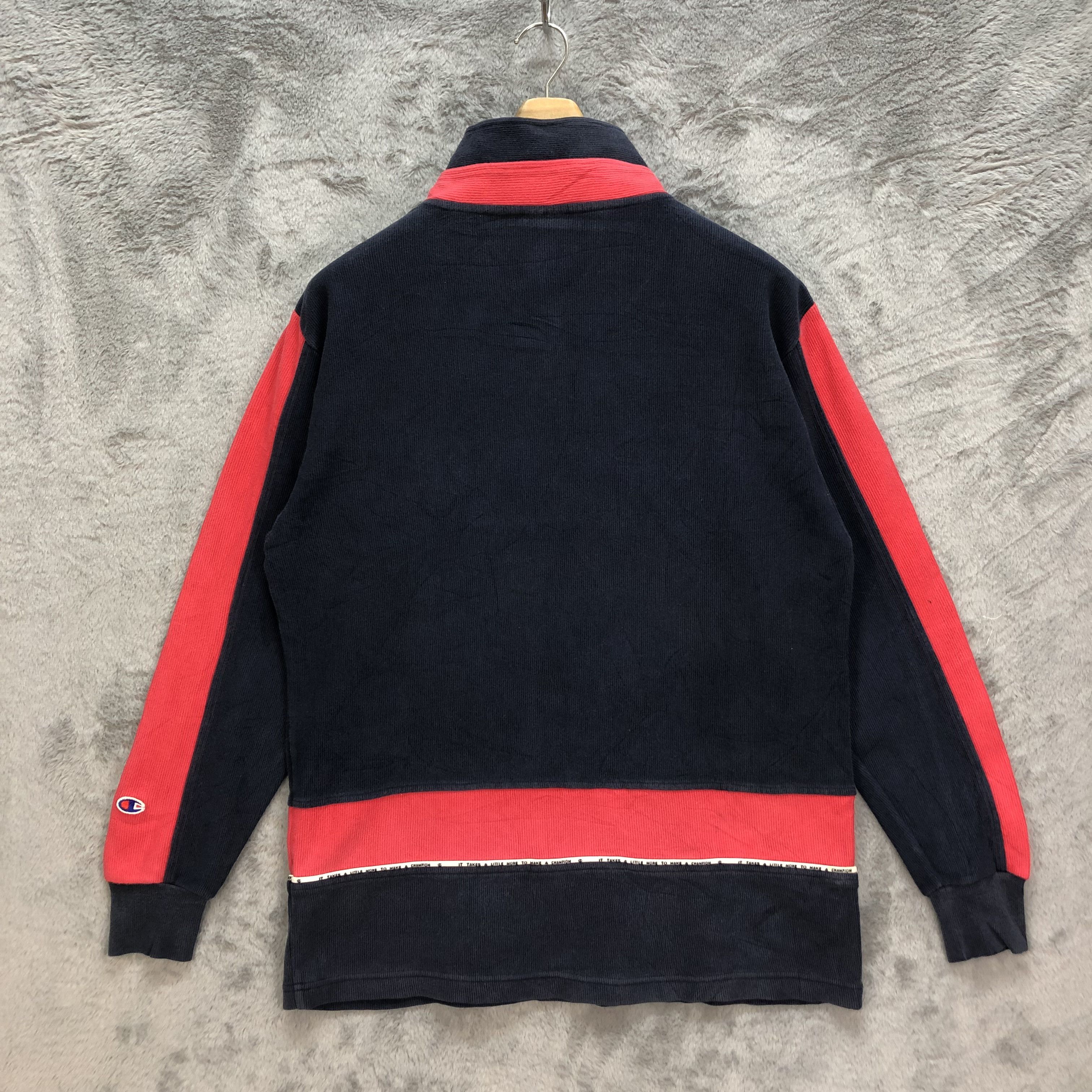 Champion CHAMPION EMBROIDERY LOGO COLORBLOCK SWEATER #6425-66 Size US M / EU 48-50 / 2 - 13 Thumbnail