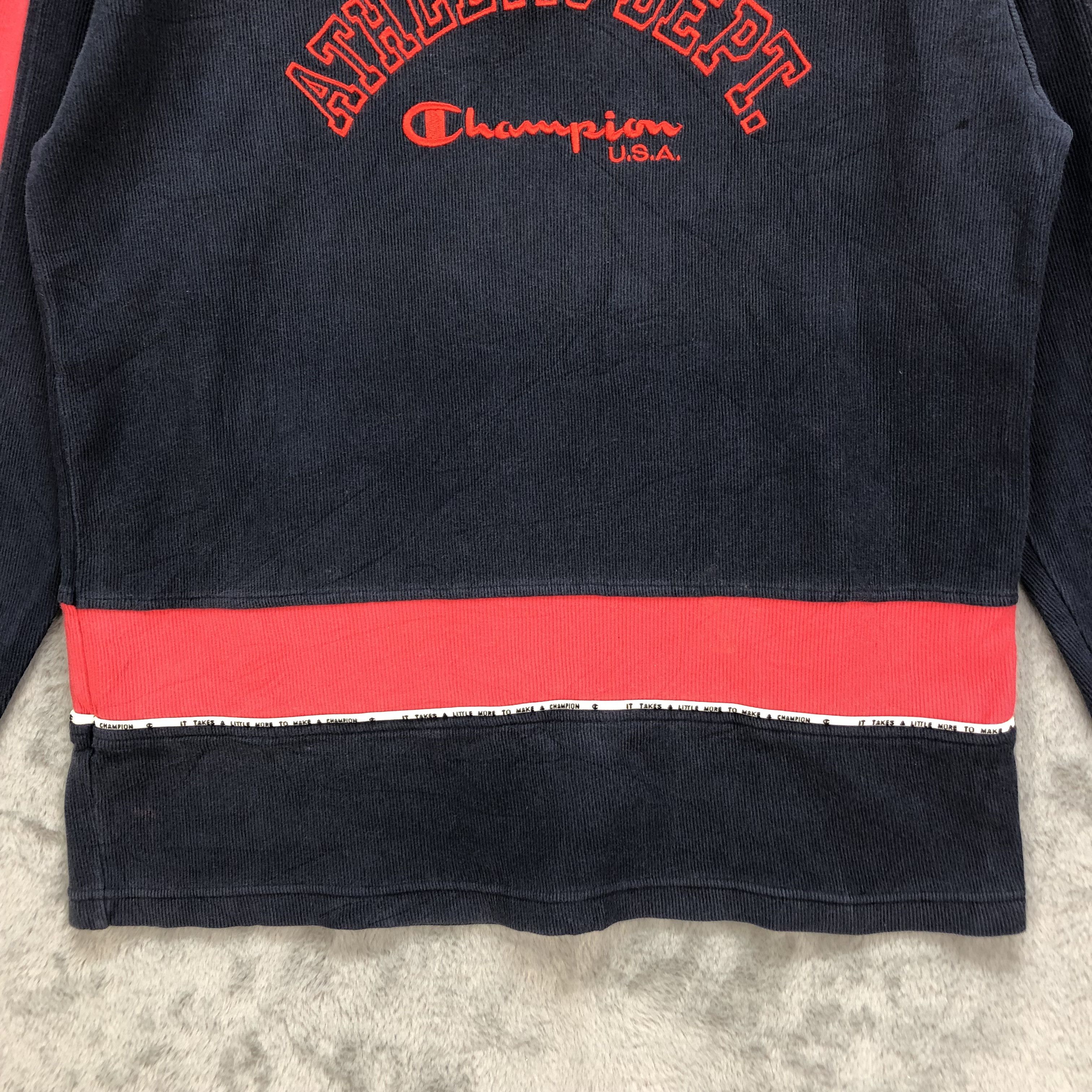 Champion CHAMPION EMBROIDERY LOGO COLORBLOCK SWEATER #6425-66 Size US M / EU 48-50 / 2 - 5 Thumbnail