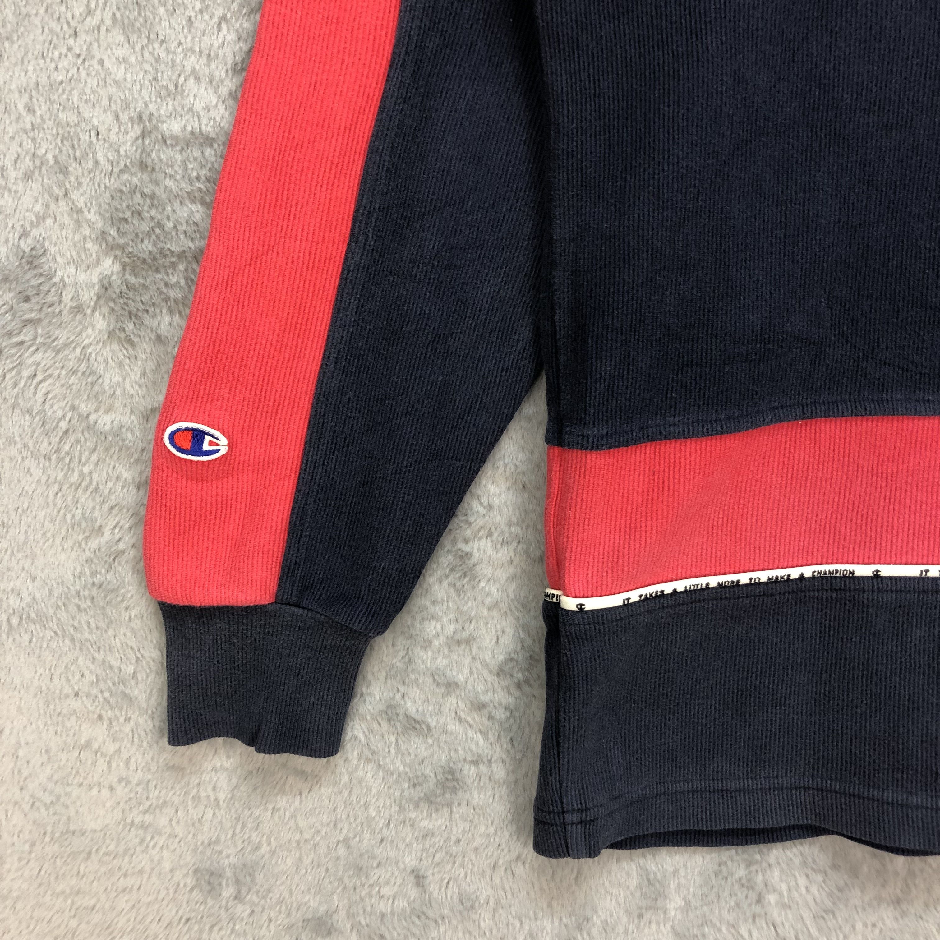 Champion CHAMPION EMBROIDERY LOGO COLORBLOCK SWEATER #6425-66 Size US M / EU 48-50 / 2 - 14 Thumbnail