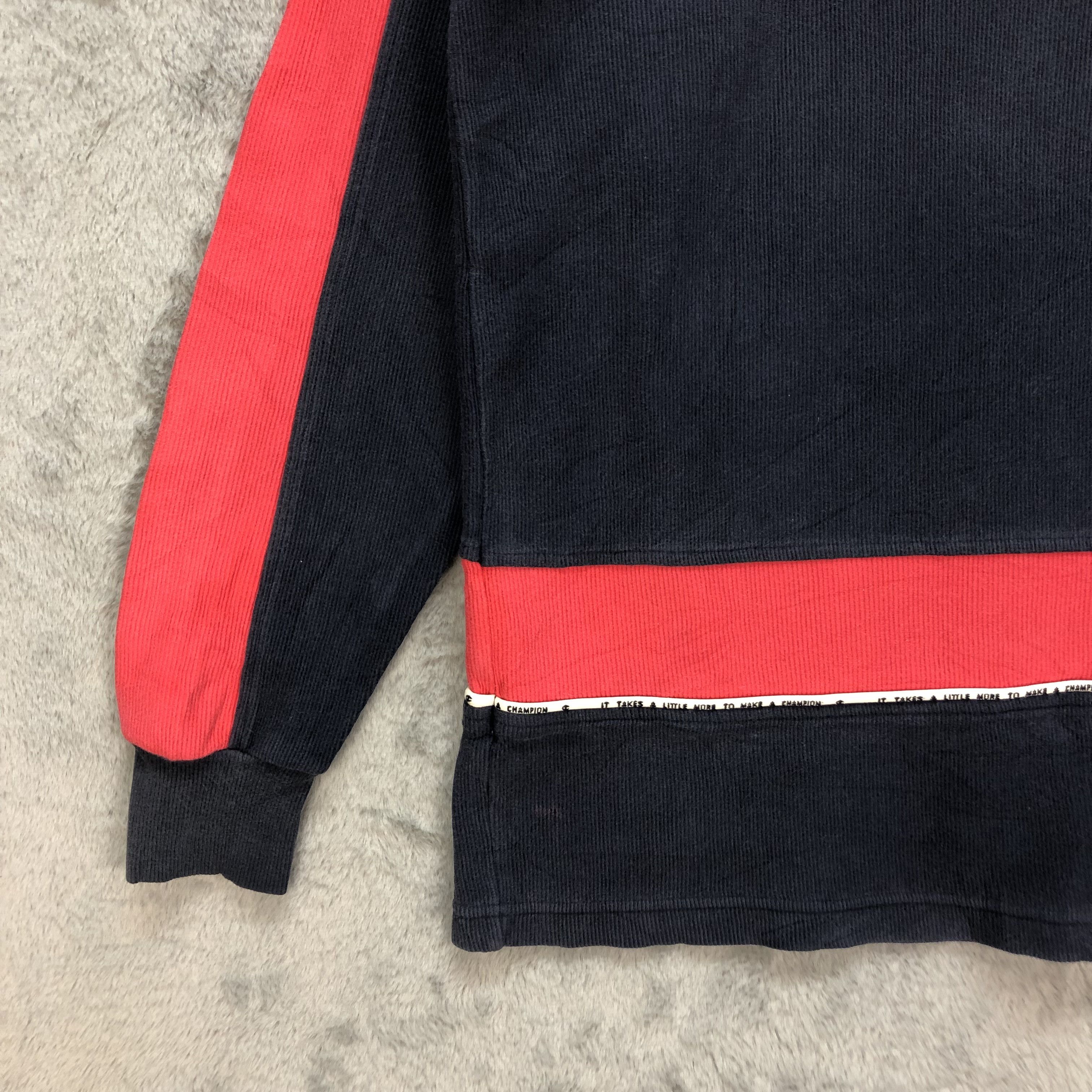 Champion CHAMPION EMBROIDERY LOGO COLORBLOCK SWEATER #6425-66 Size US M / EU 48-50 / 2 - 7 Thumbnail