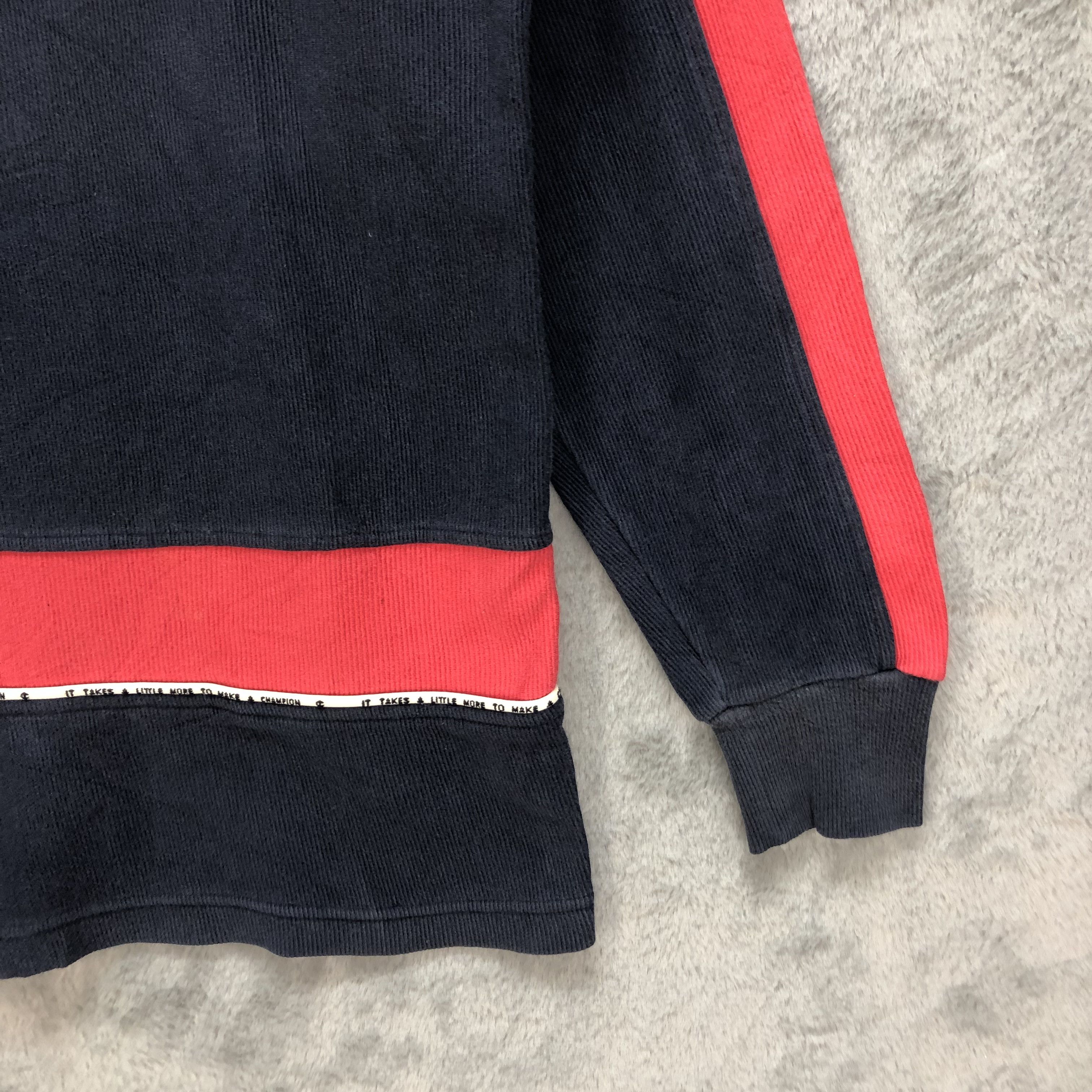 Champion CHAMPION EMBROIDERY LOGO COLORBLOCK SWEATER #6425-66 Size US M / EU 48-50 / 2 - 8 Thumbnail