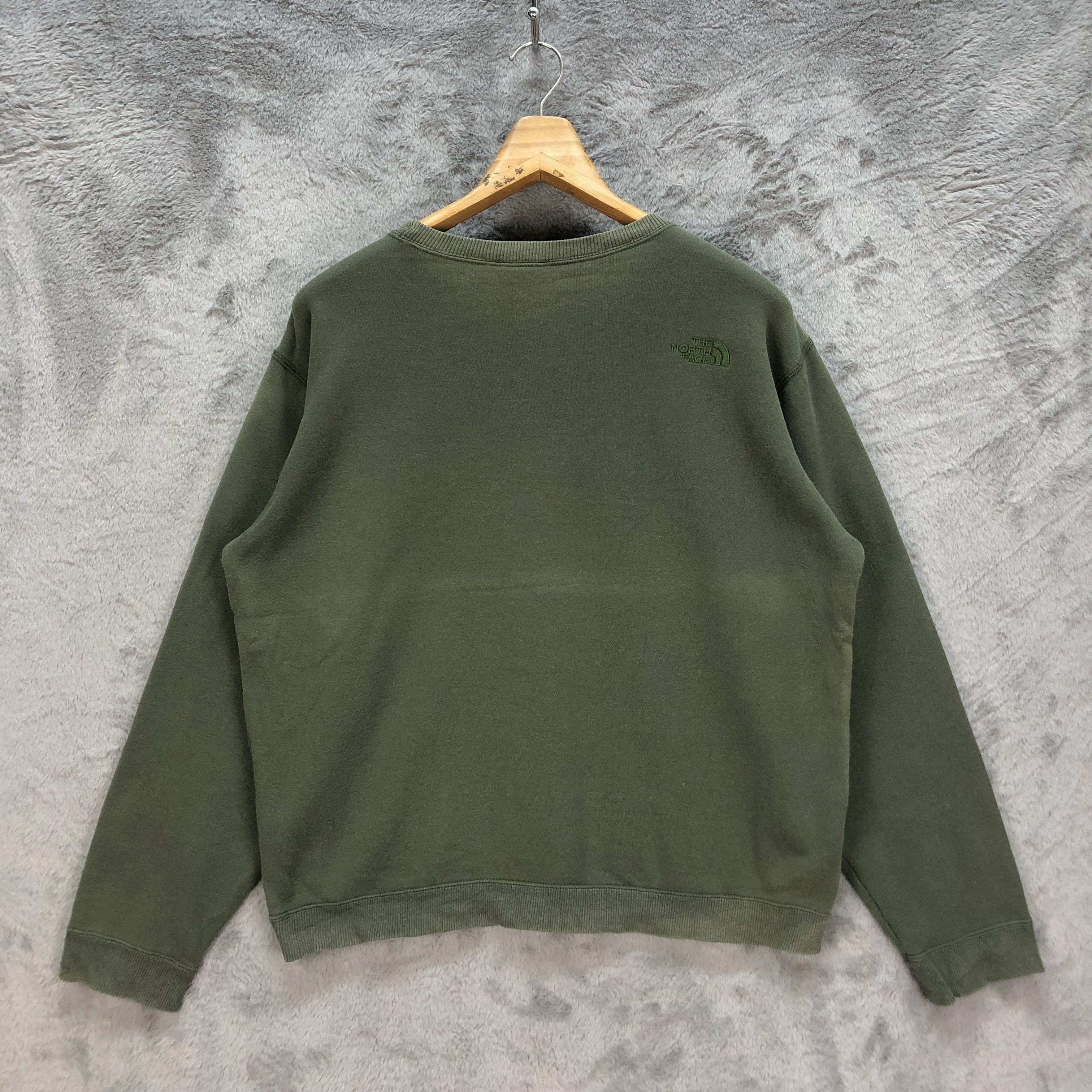 The North Face TNF Army Green Sweatshirts #6441-67 Size M / US 6-8 / IT 42-44 - 10 Thumbnail