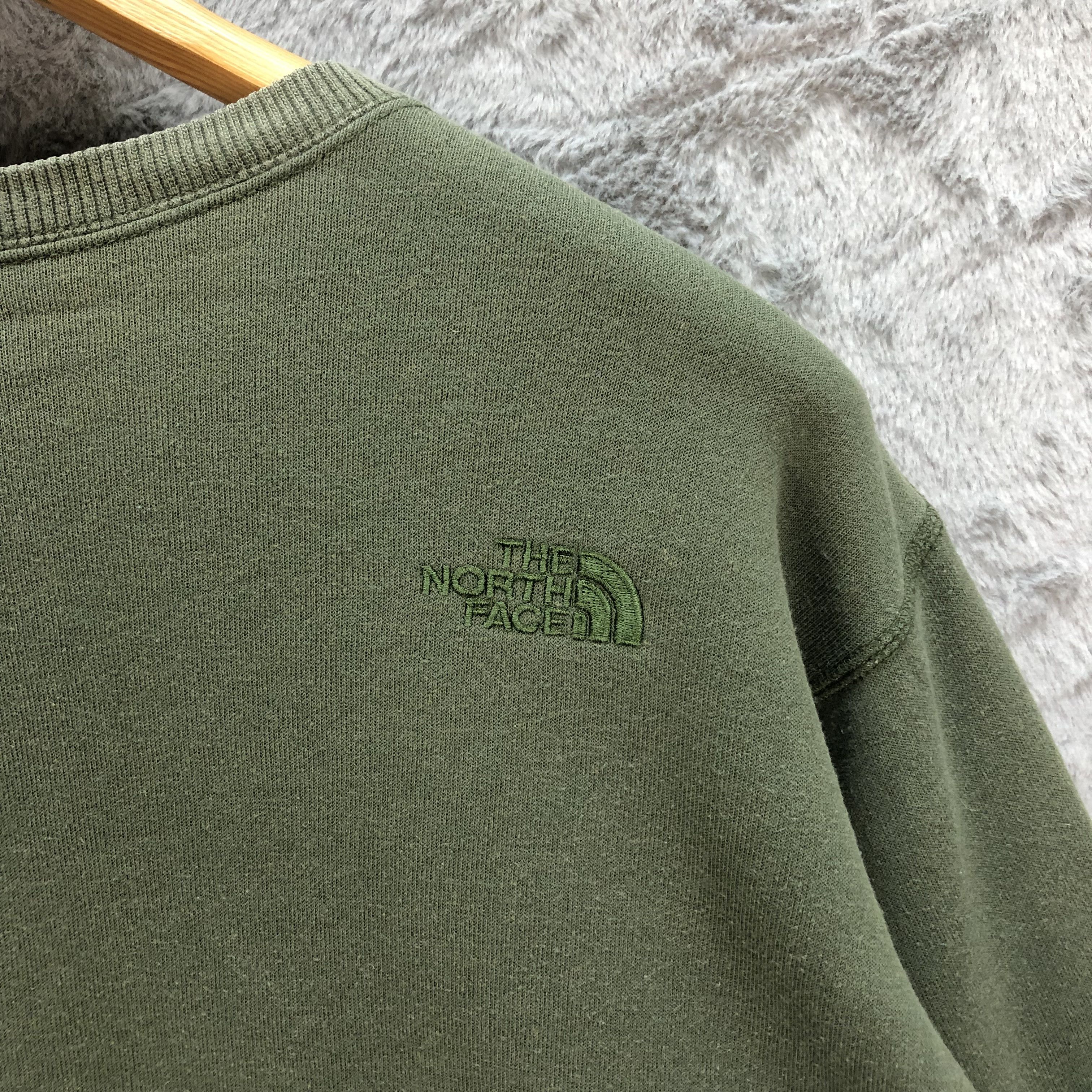 The North Face TNF Army Green Sweatshirts #6441-67 Size M / US 6-8 / IT 42-44 - 11 Thumbnail