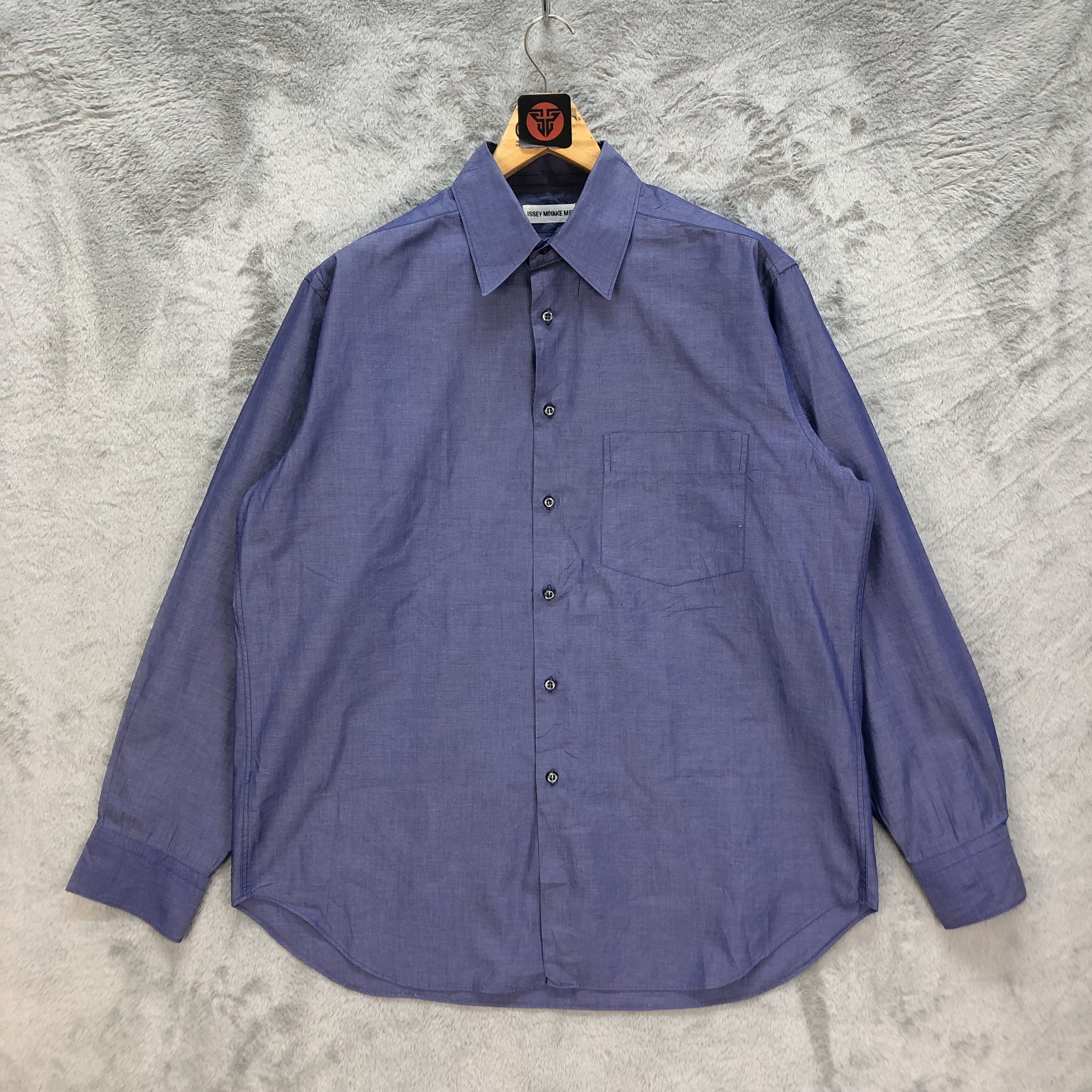 Issey Miyake Issey Miyake Men Button Ups Shirt #6439-67 Size US L / EU 52-54 / 3 - 1 Thumbnail