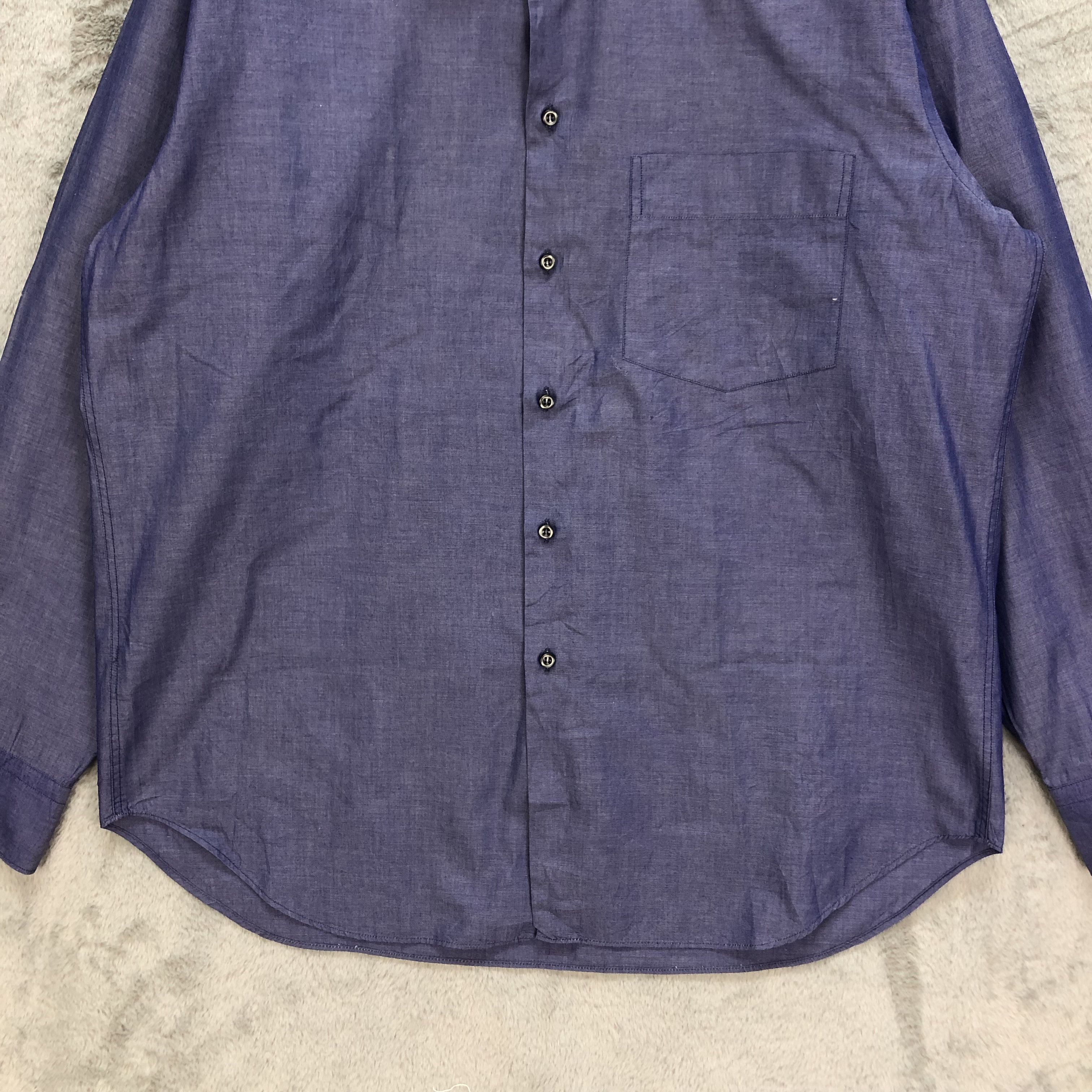 Issey Miyake Issey Miyake Men Button Ups Shirt #6439-67 Size US L / EU 52-54 / 3 - 3 Thumbnail