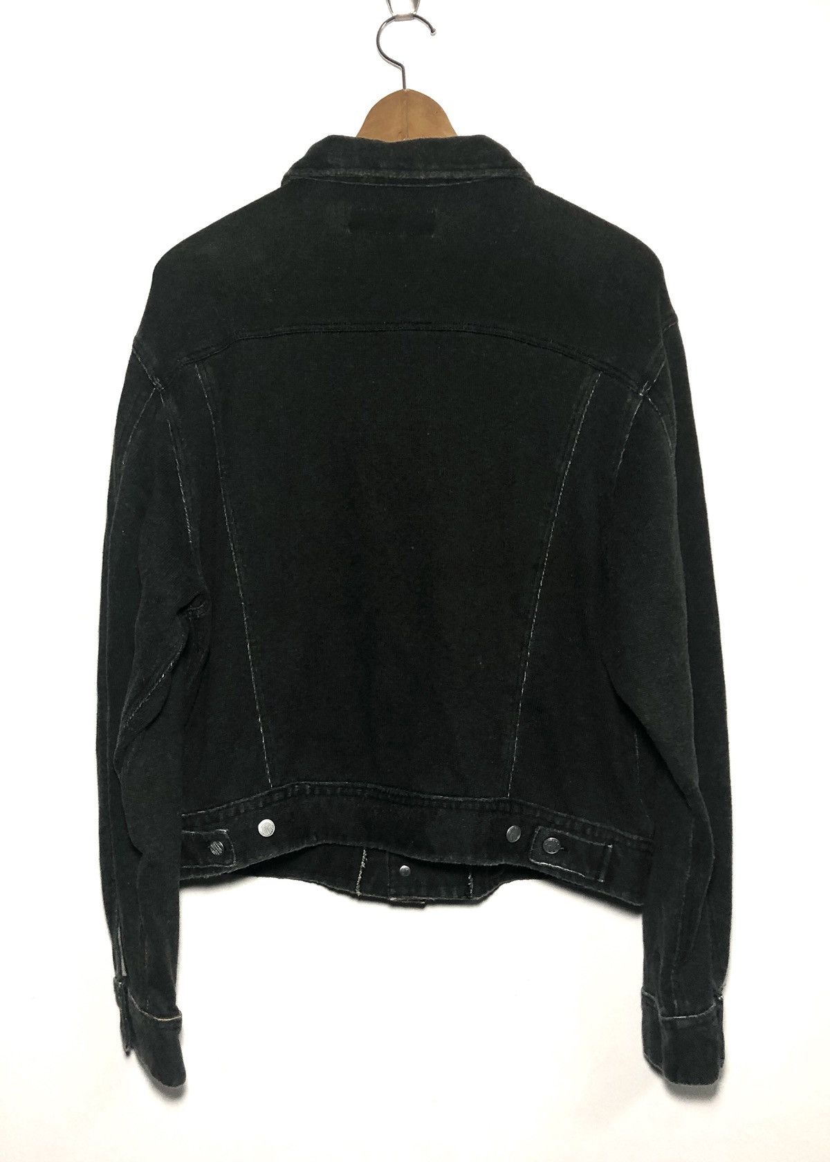 Replay Black Denim Style Jacket By REPLAY Size US S / EU 44-46 / 1 - 2 Thumbnail