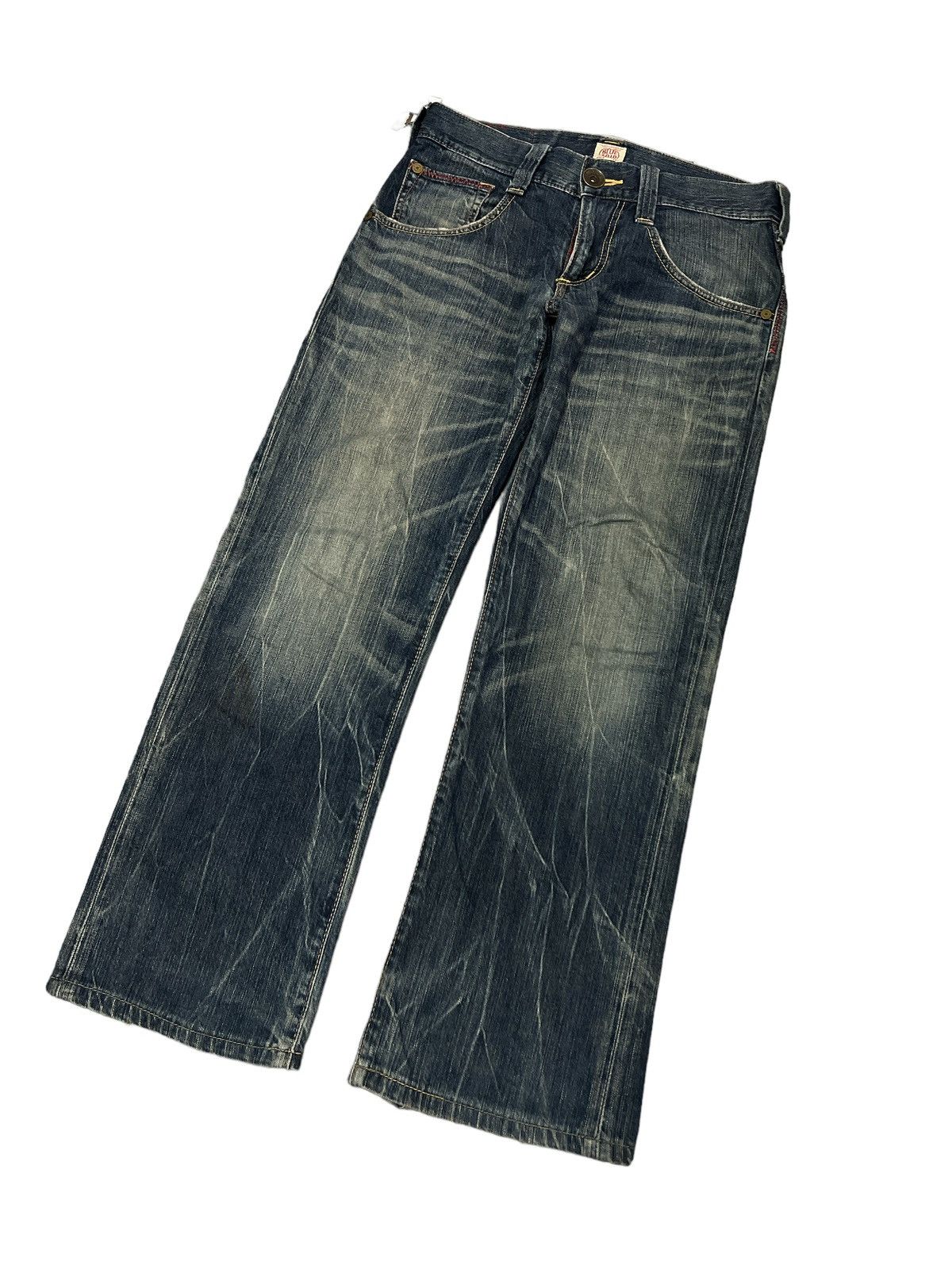 Japanese Brand × Vintage SICK🔥EDWIN DISTRESSED DENIM PANT Size US 30 / EU 46 - 5 Thumbnail
