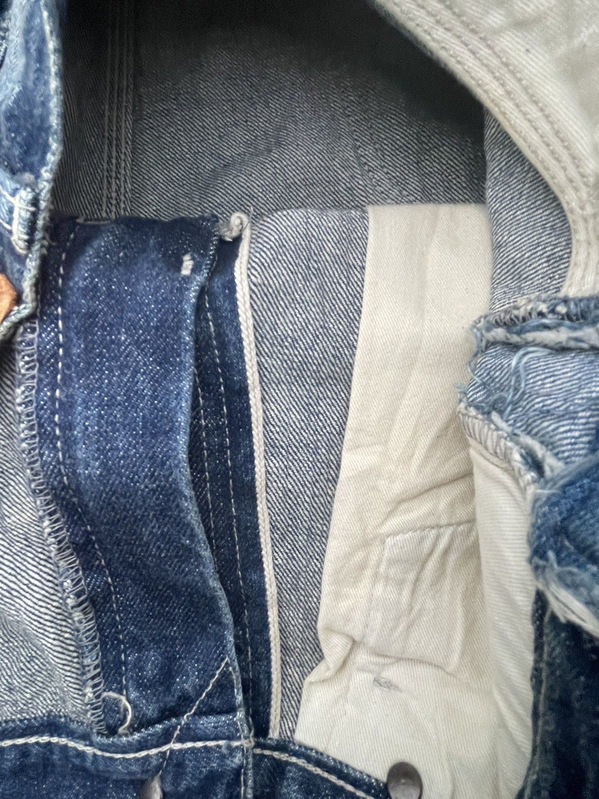Coal Coal Black Selvedge Custom Denim Size US 35 - 23 Thumbnail