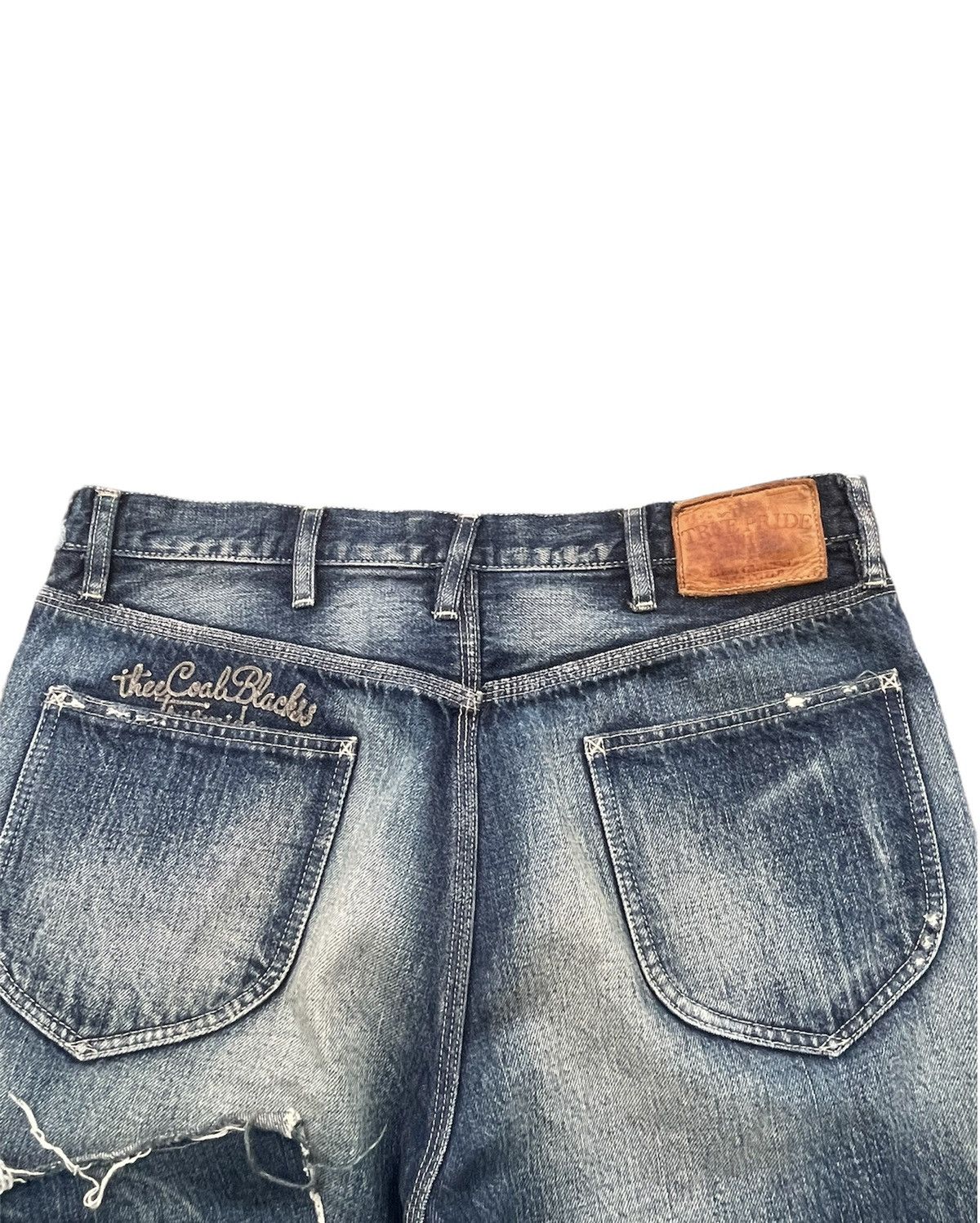 Coal Coal Black Selvedge Custom Denim Size US 35 - 17 Thumbnail