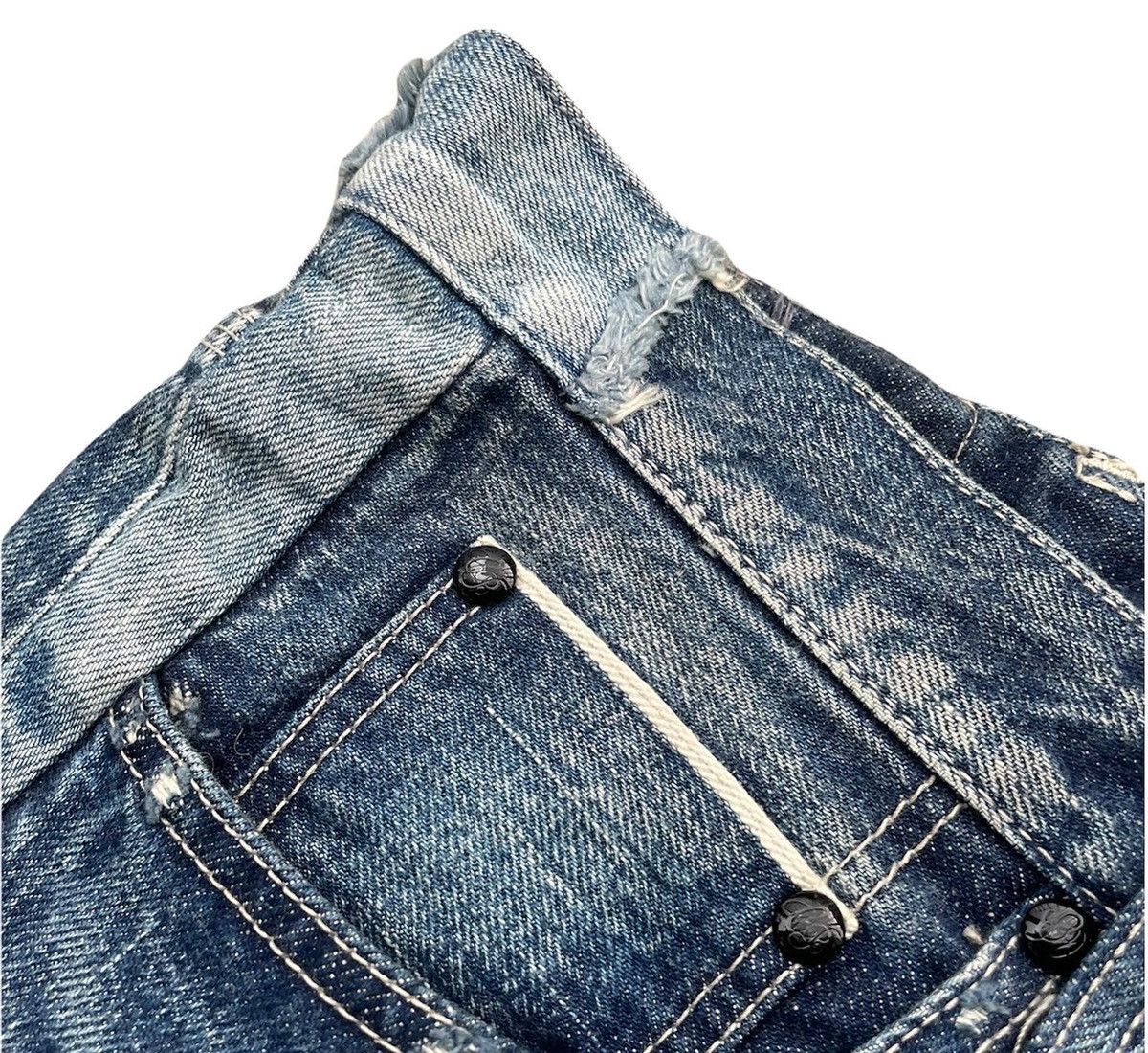 Coal Coal Black Selvedge Custom Denim Size US 35 - 5 Thumbnail