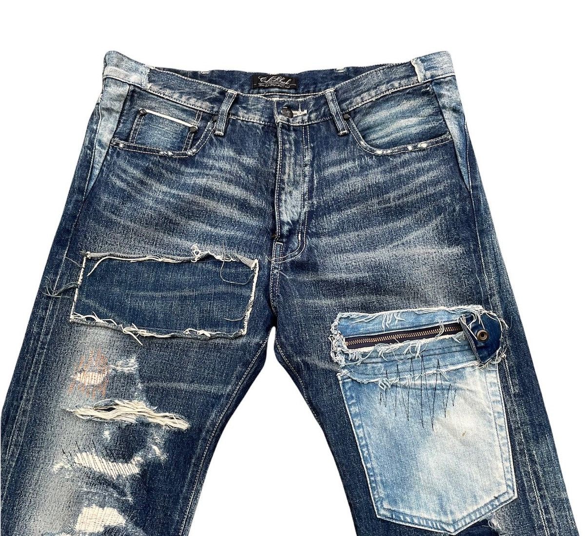 Coal Coal Black Selvedge Custom Denim Size US 35 - 3 Thumbnail