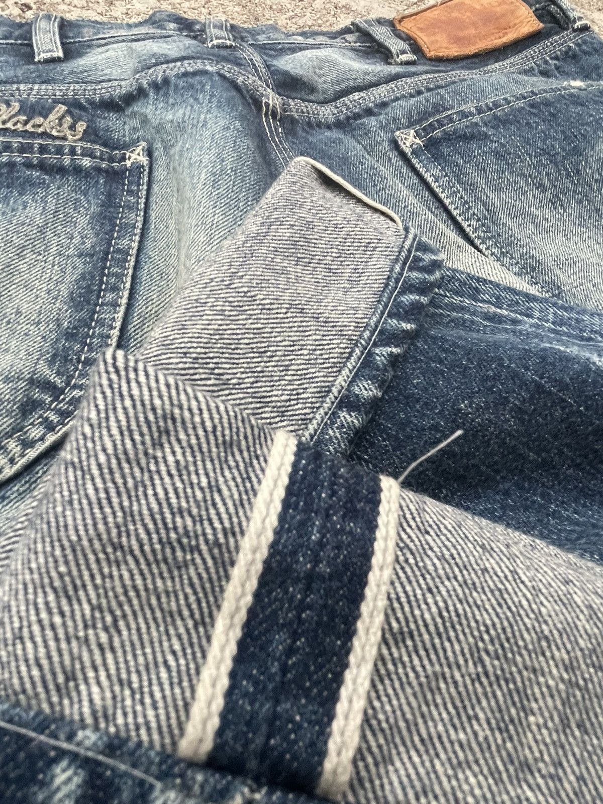 Coal Coal Black Selvedge Custom Denim Size US 35 - 20 Thumbnail