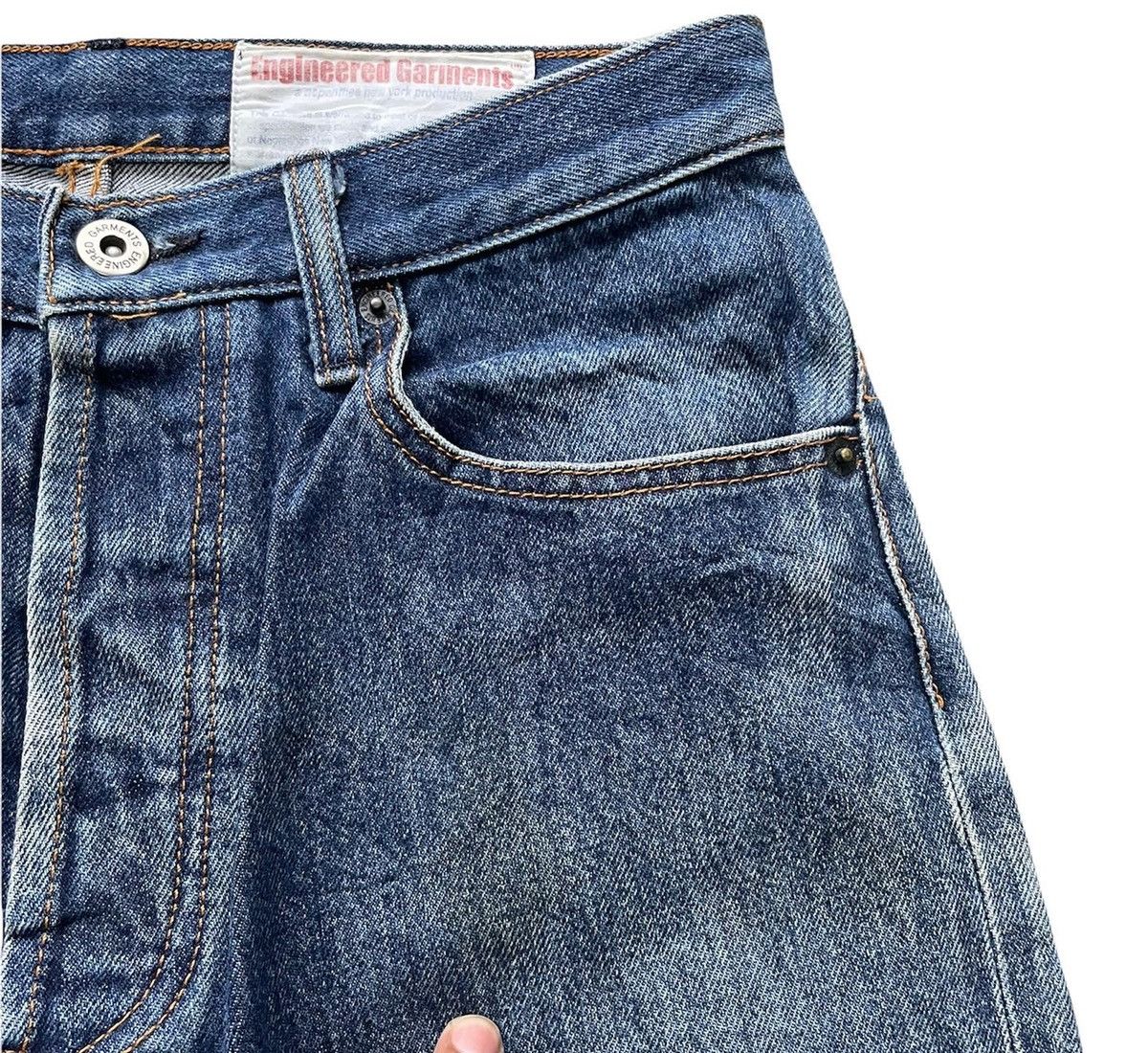 Engineered Garments × Le Grande Bleu (L.G.B.) × Nepenthes Engineered Garments Nepenthes New York Selvedge Denim Size US 29 - 4 Thumbnail