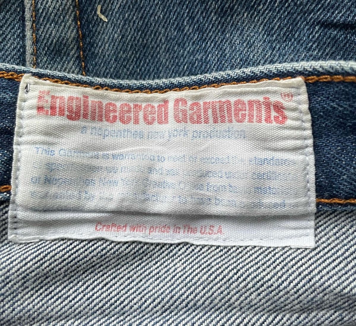 Engineered Garments × Le Grande Bleu (L.G.B.) × Nepenthes Engineered Garments Nepenthes New York Selvedge Denim Size US 29 - 9 Thumbnail