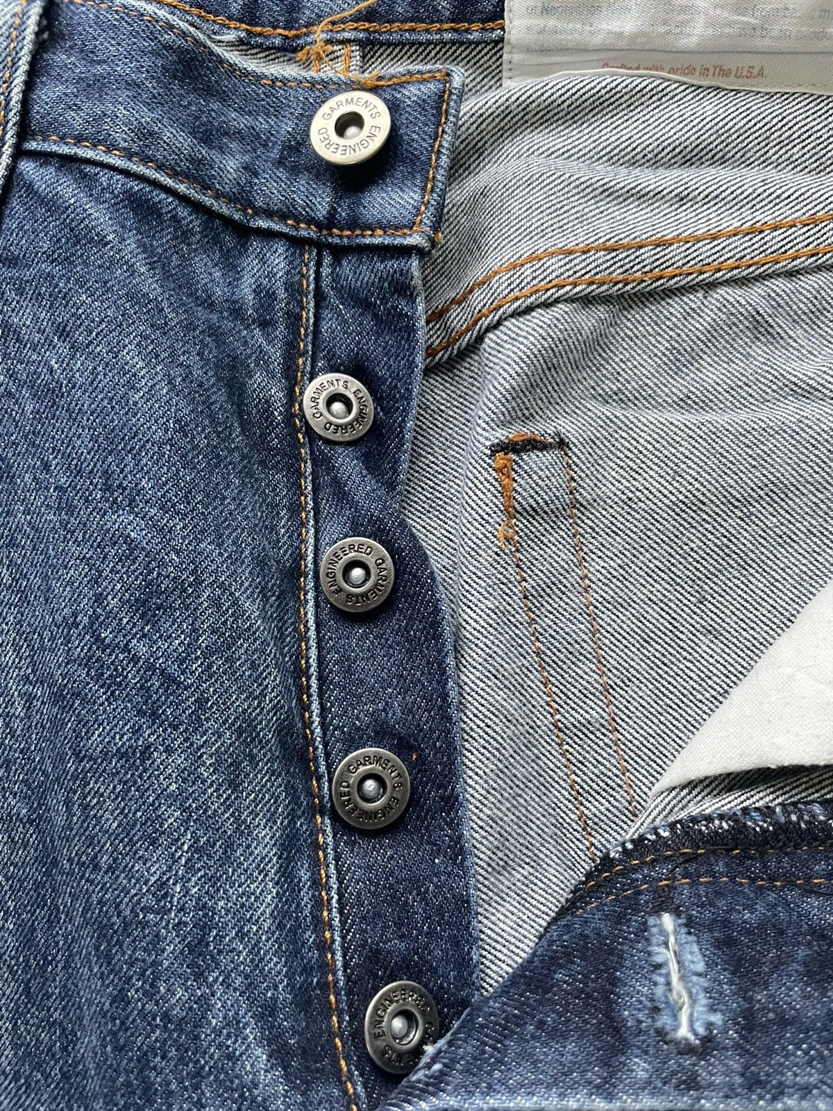 Engineered Garments × Le Grande Bleu (L.G.B.) × Nepenthes Engineered Garments Nepenthes New York Selvedge Denim Size US 29 - 18 Thumbnail