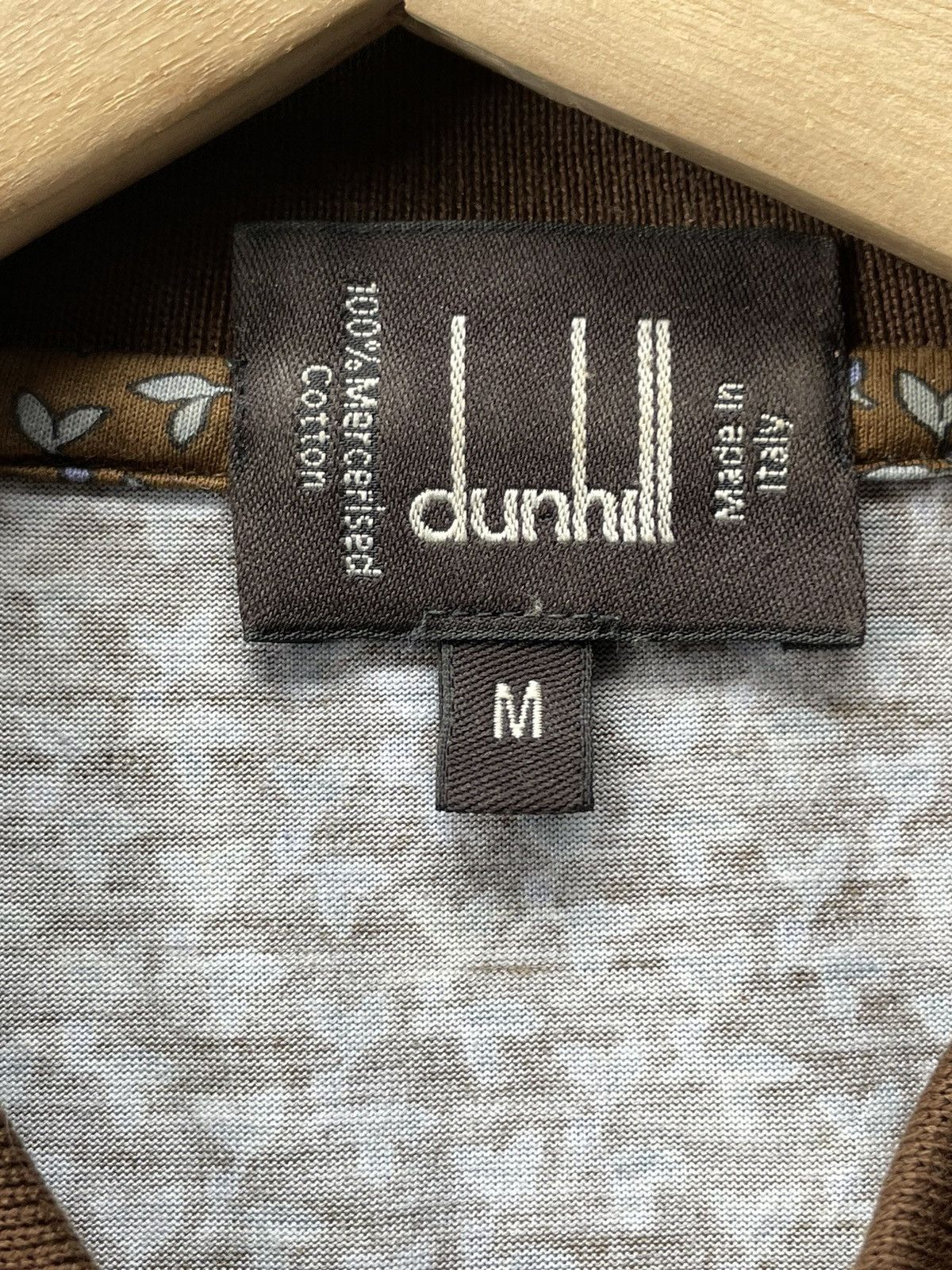 Alfred Dunhill Dunhill Long Sleave Polo Tshirt Size US M / EU 48-50 / 2 - 7 Thumbnail
