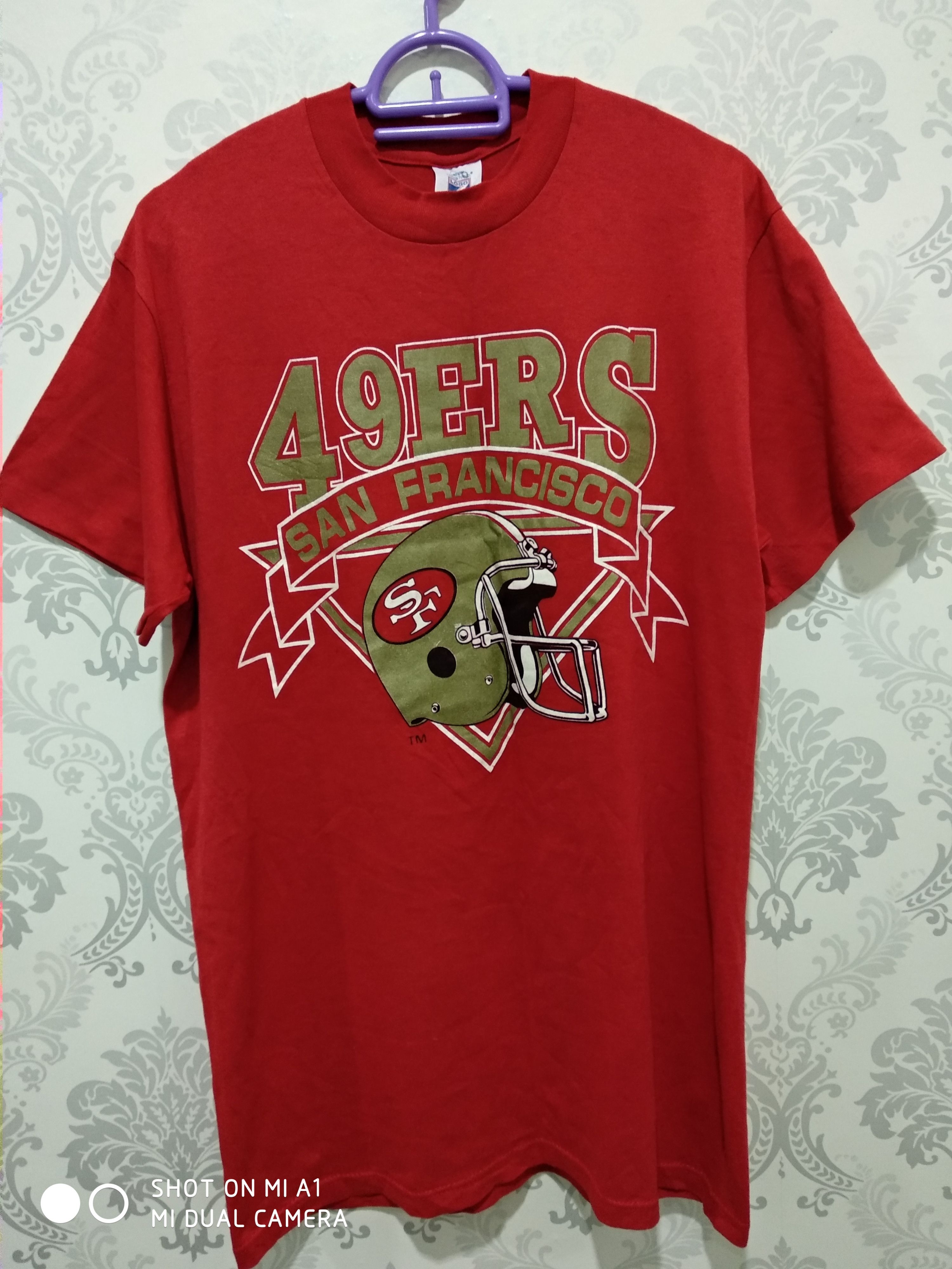 Vintage Vintage 80's Logo7 NFL 49ers T-Shirt Size US L / EU 52-54 / 3 - 1 Thumbnail