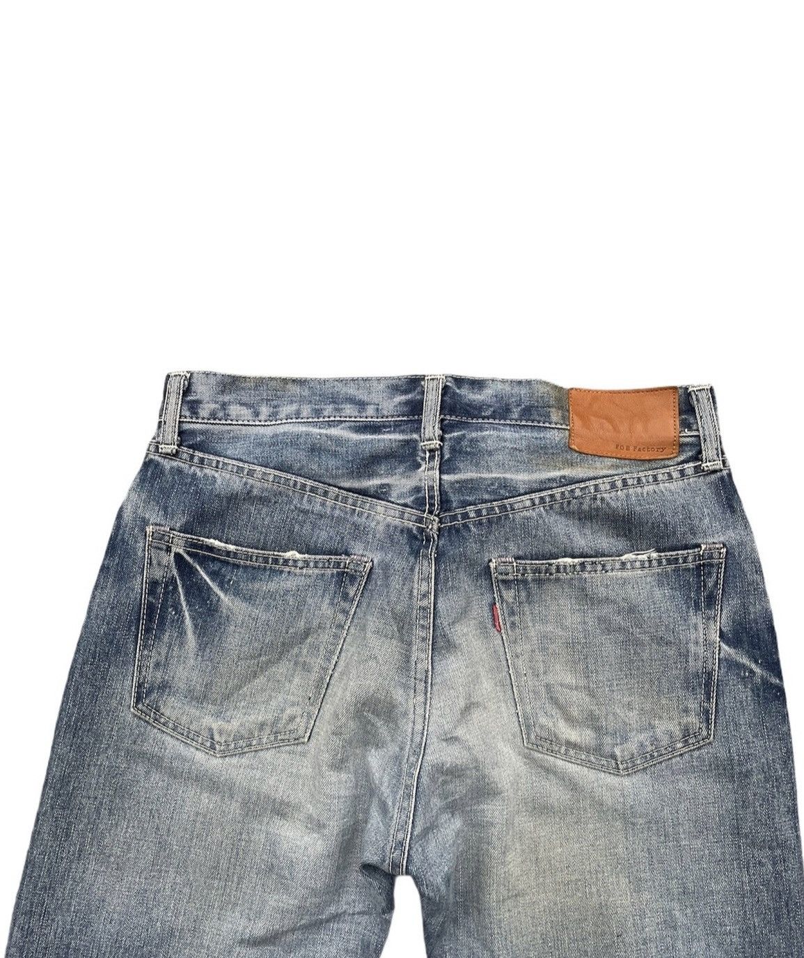 FOB Factory FOB Factory Japan Selvedge Aging Wash Denim Size US 30 / EU 46 - 13 Thumbnail