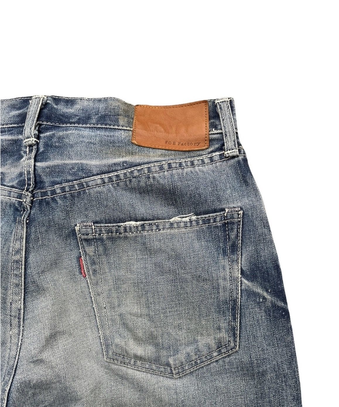 FOB Factory FOB Factory Japan Selvedge Aging Wash Denim Size US 30 / EU 46 - 11 Thumbnail