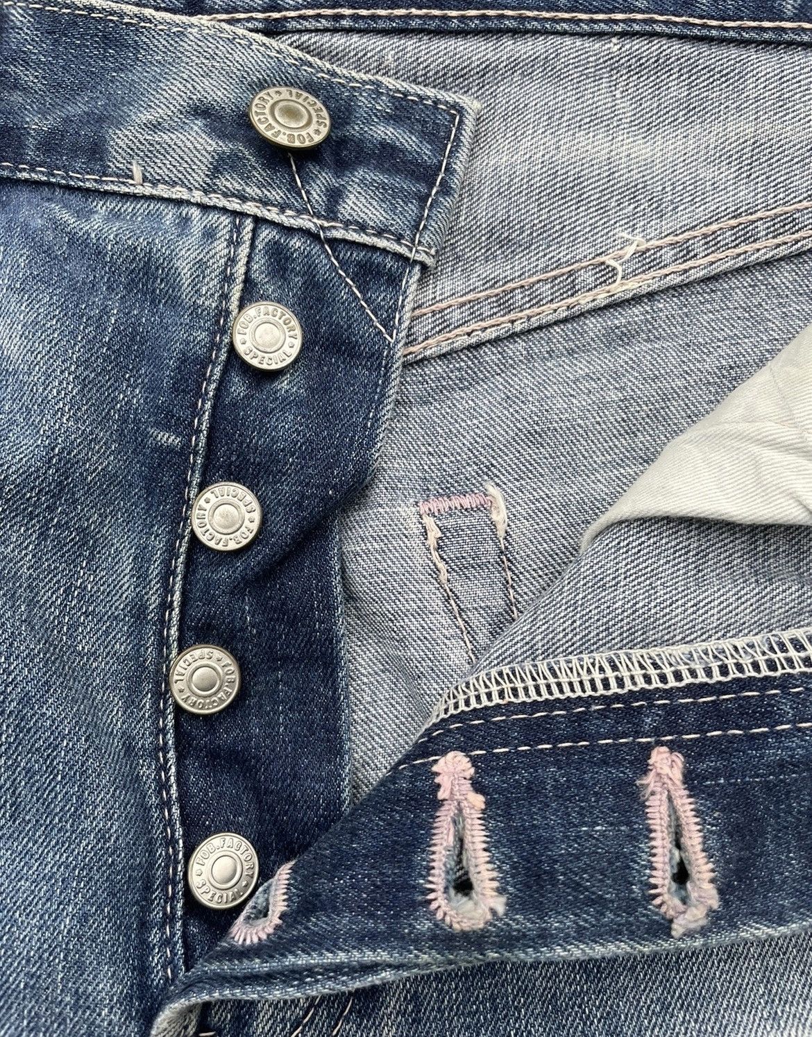 FOB Factory FOB Factory Japan Selvedge Aging Wash Denim Size US 30 / EU 46 - 19 Thumbnail
