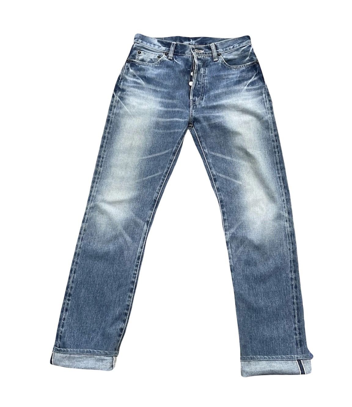 FOB Factory FOB Factory Japan Selvedge Aging Wash Denim Size US 30 / EU 46 - 1 Thumbnail
