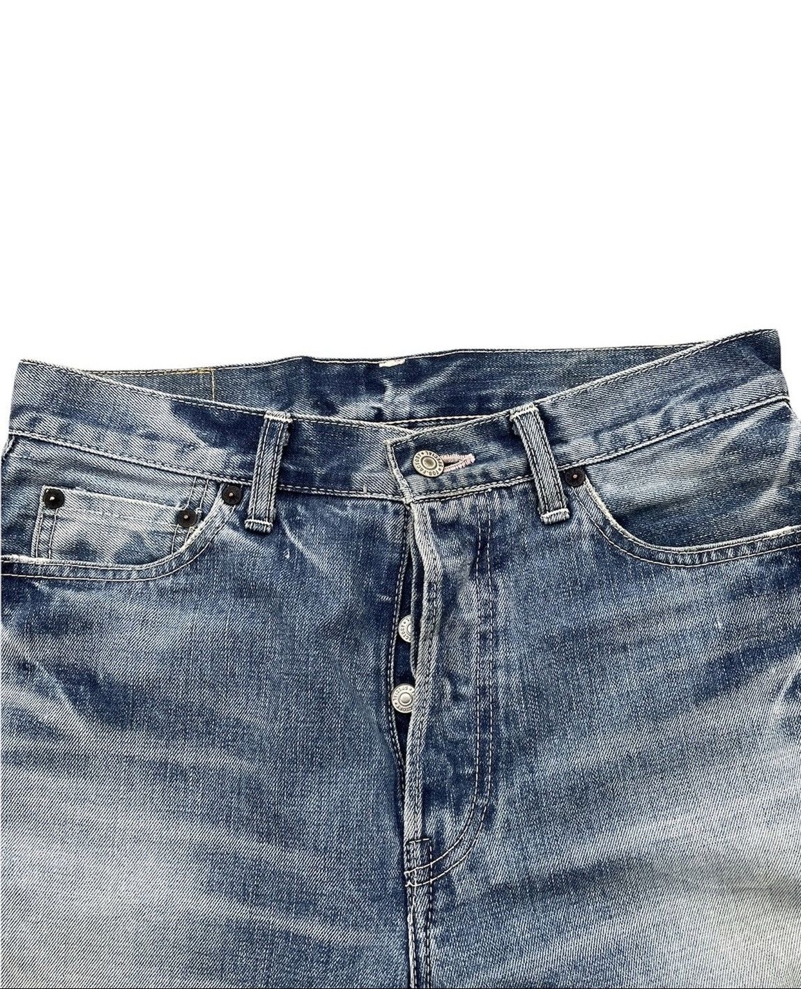 FOB Factory FOB Factory Japan Selvedge Aging Wash Denim Size US 30 / EU 46 - 2 Thumbnail