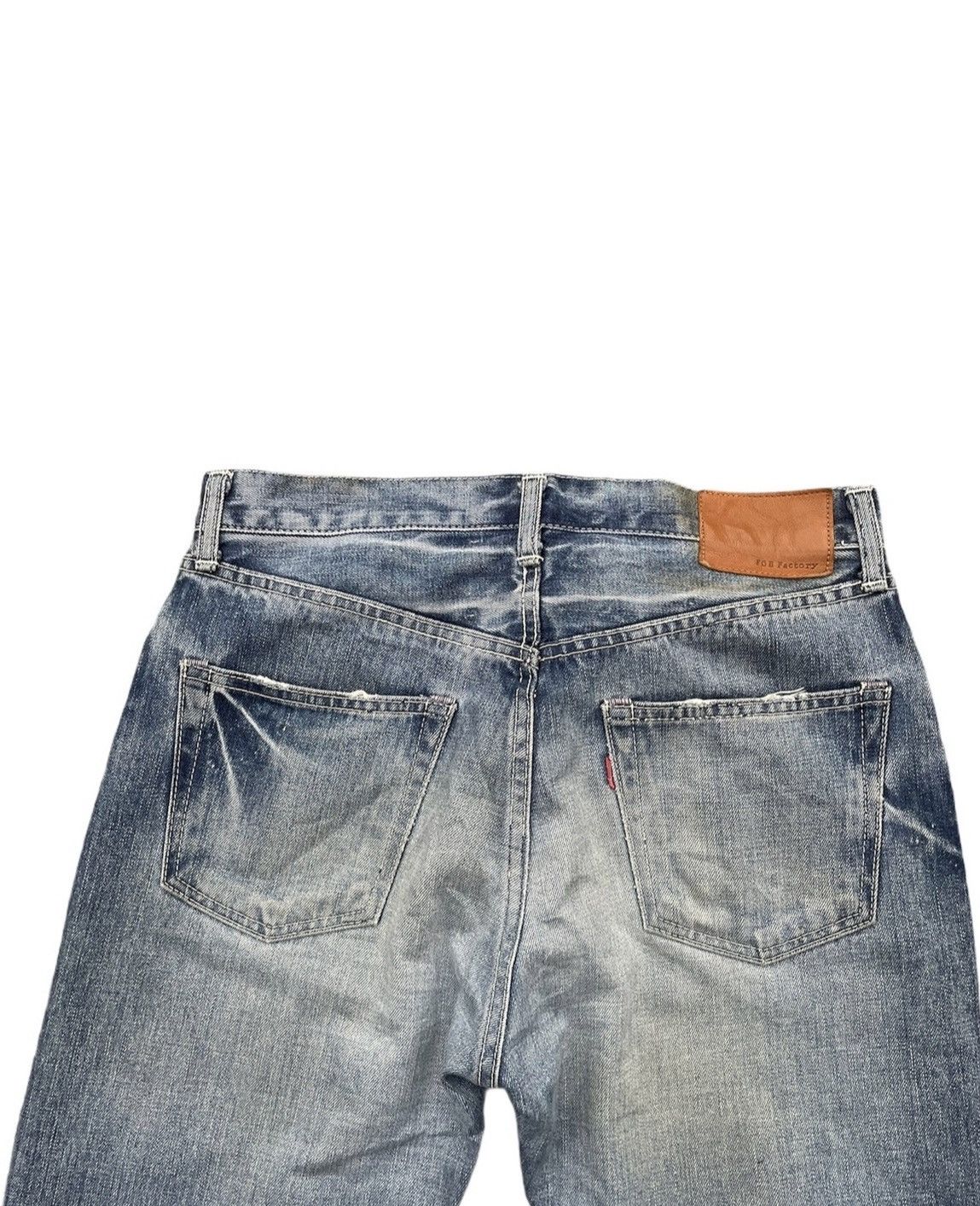 FOB Factory FOB Factory Japan Selvedge Aging Wash Denim Size US 30 / EU 46 - 12 Thumbnail