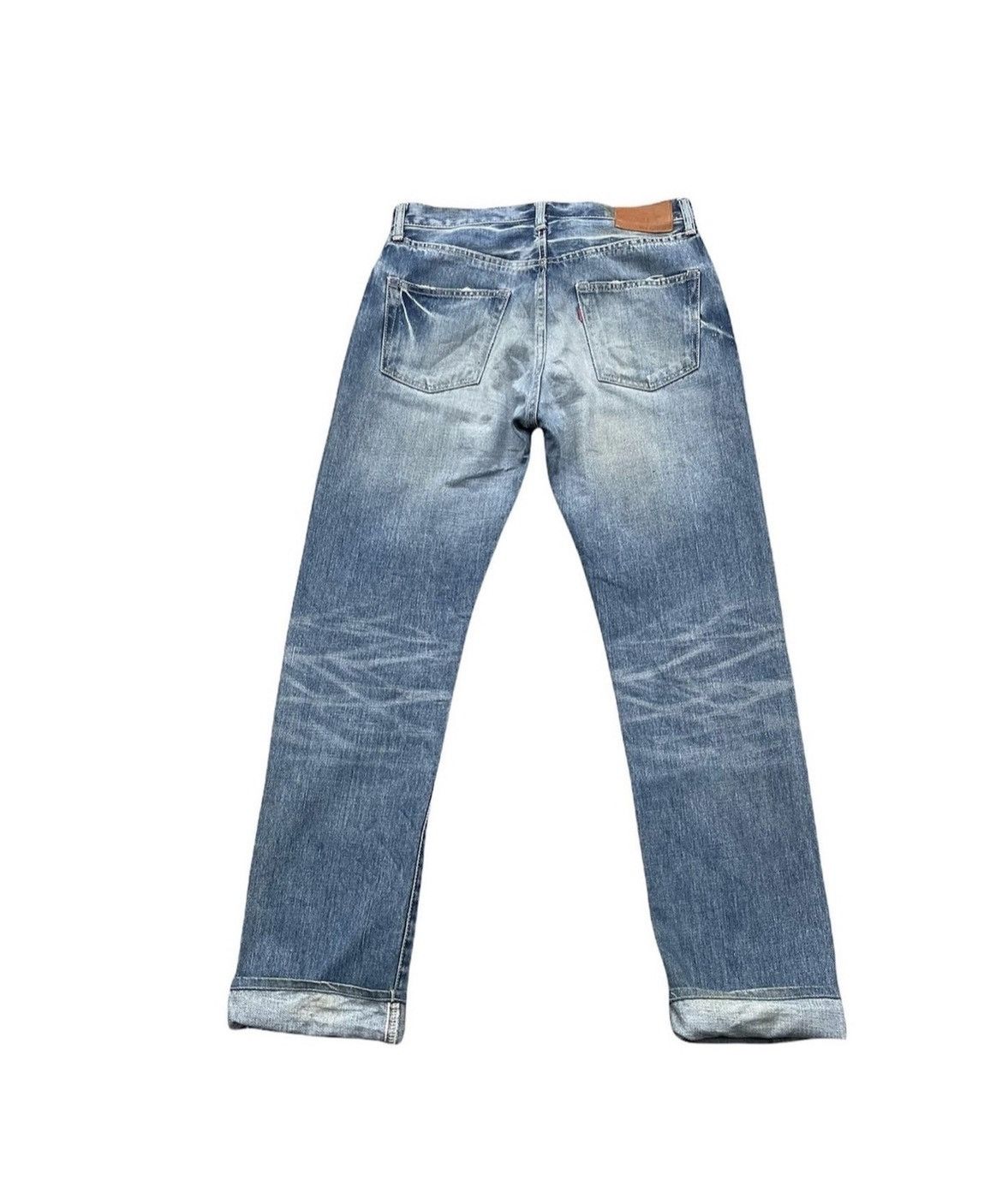 FOB Factory FOB Factory Japan Selvedge Aging Wash Denim Size US 30 / EU 46 - 8 Thumbnail