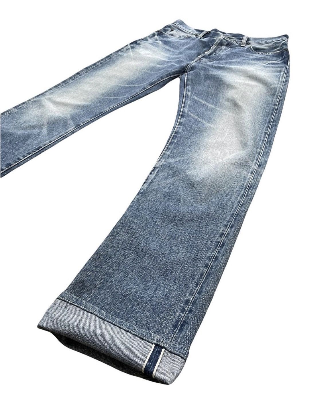FOB Factory FOB Factory Japan Selvedge Aging Wash Denim Size US 30 / EU 46 - 6 Thumbnail
