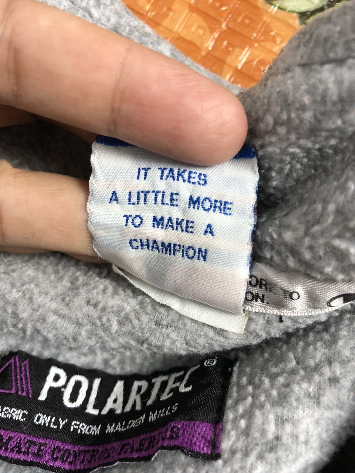 Champion Champion Polartec Fleece Jacket Size US L / EU 52-54 / 3 - 11 Thumbnail