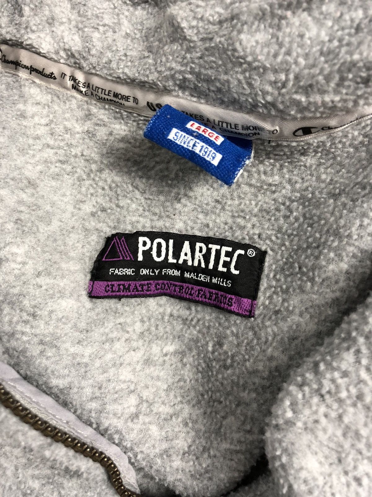 Champion Champion Polartec Fleece Jacket Size US L / EU 52-54 / 3 - 9 Thumbnail