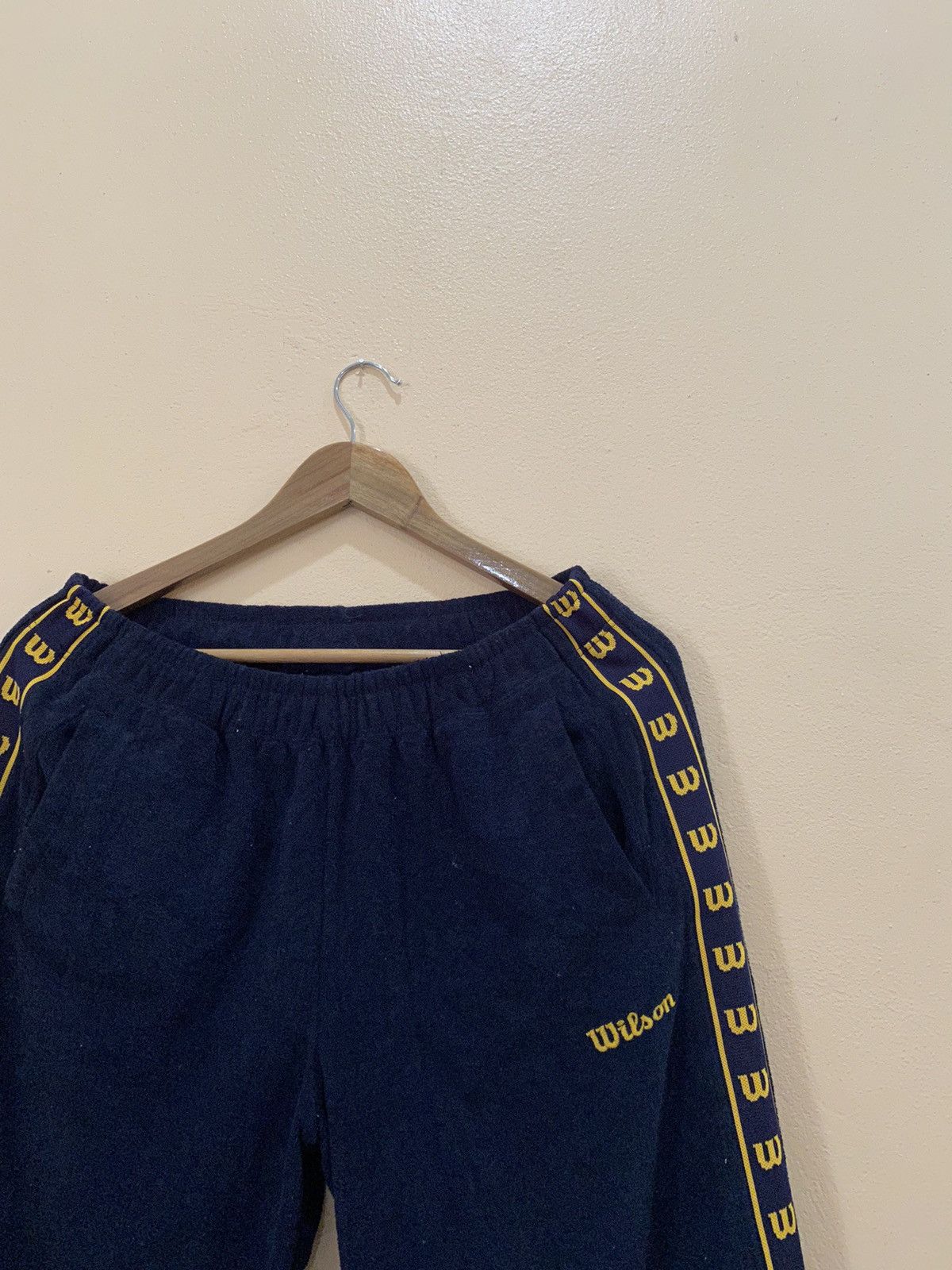 Vintage Vintage One Set Wilson Sweatshirt and Sweatpants Side Tape Size US S / EU 44-46 / 1 - 9 Thumbnail