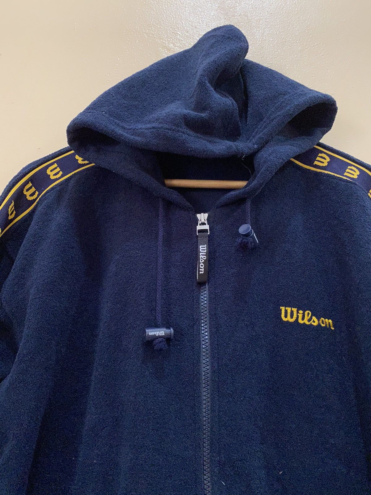Vintage Vintage One Set Wilson Sweatshirt and Sweatpants Side Tape Size US S / EU 44-46 / 1 - 4 Thumbnail