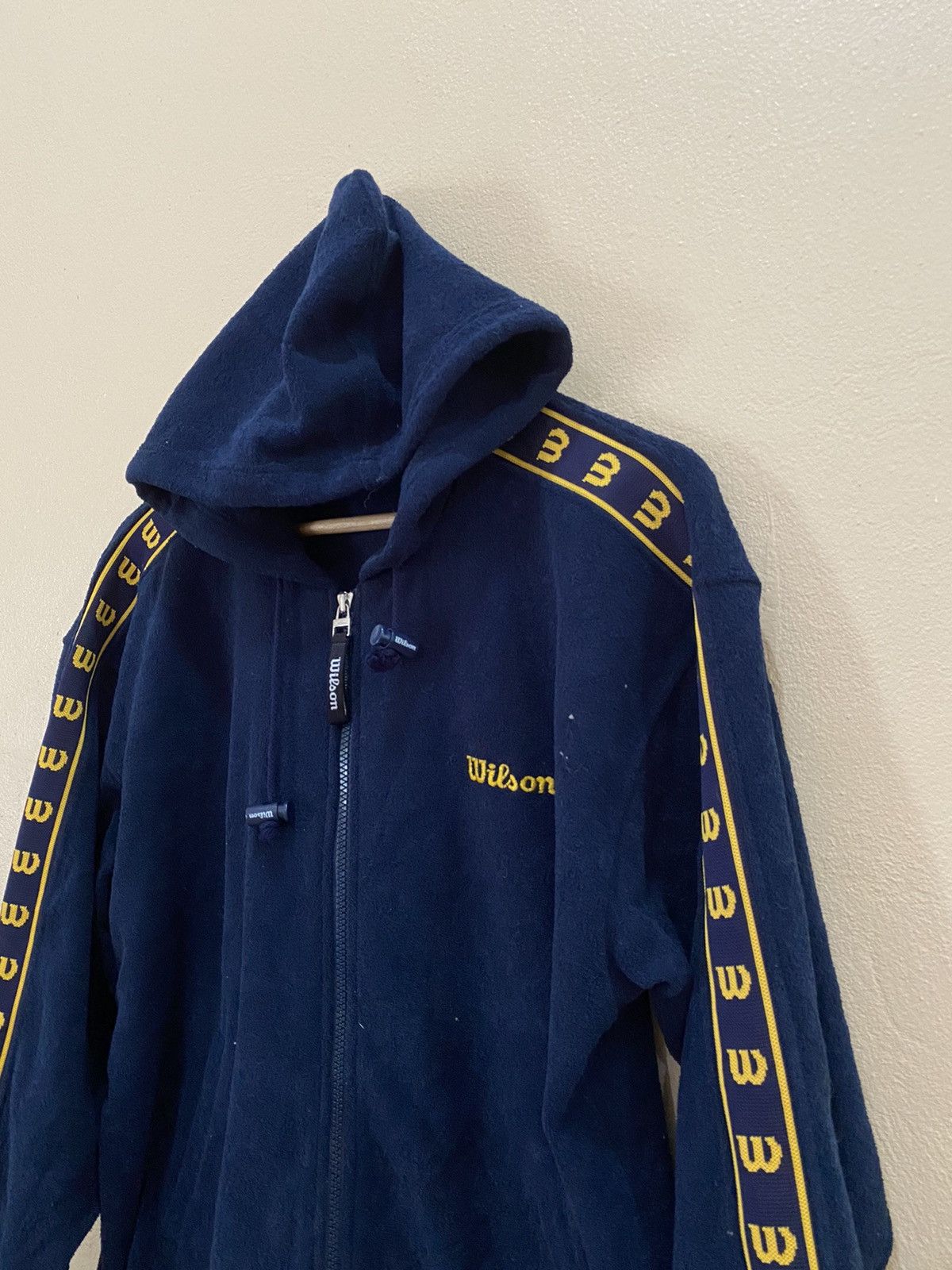 Vintage Vintage One Set Wilson Sweatshirt and Sweatpants Side Tape Size US S / EU 44-46 / 1 - 3 Thumbnail