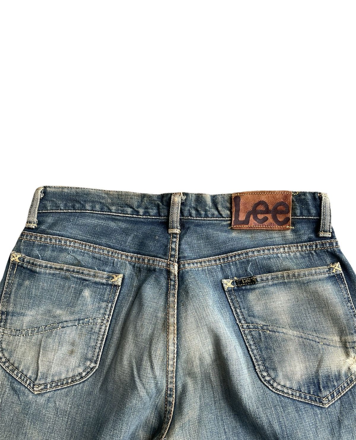 Lee Lee Riders 101 Vintage Selvedge Denim Rework Size US 31 - 16 Thumbnail