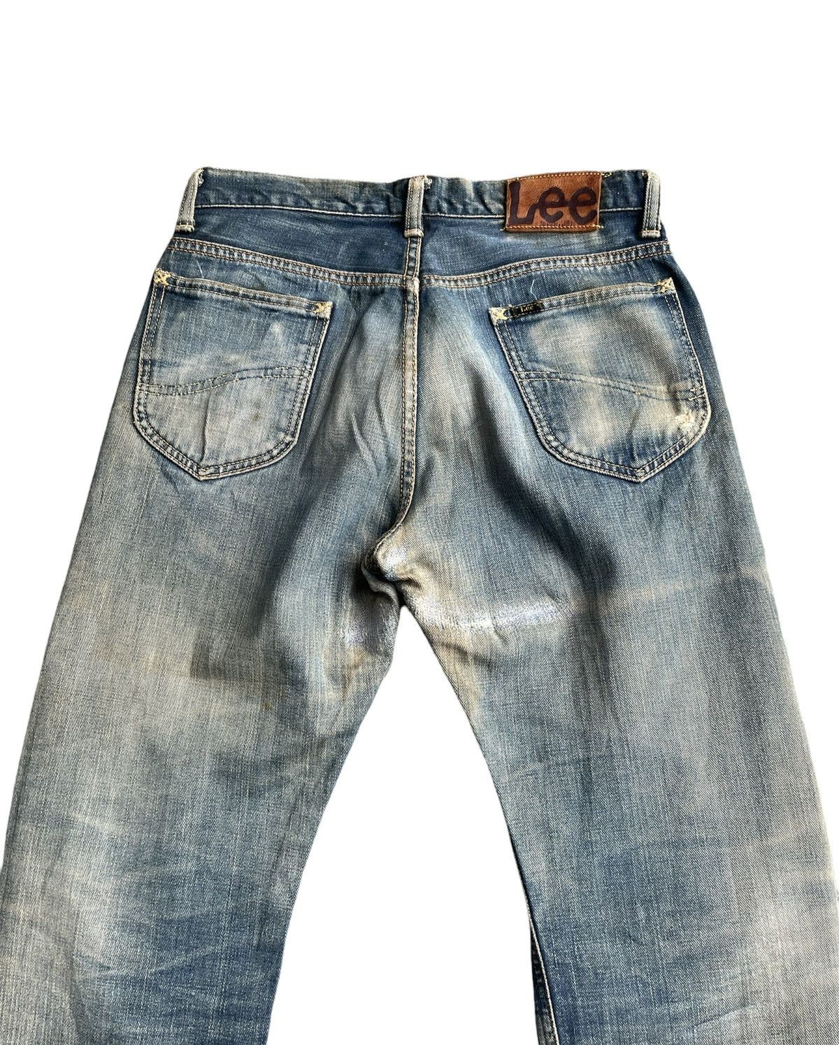 Lee Lee Riders 101 Vintage Selvedge Denim Rework Size US 31 - 13 Thumbnail
